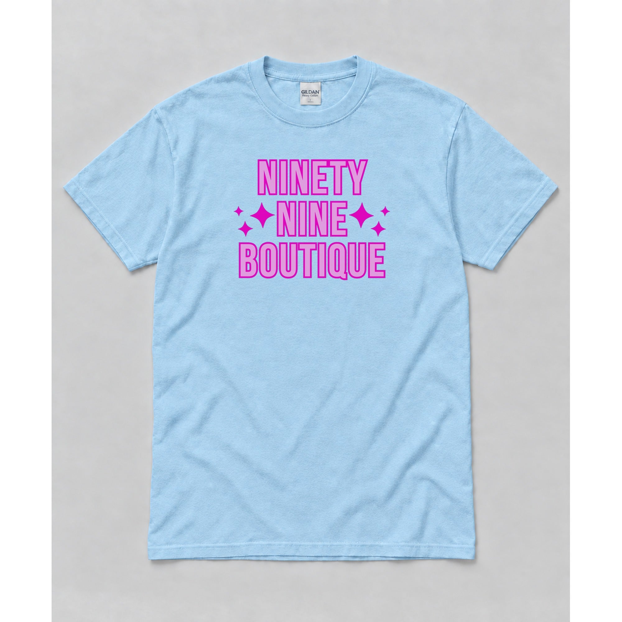 Short Sleeve Light Blue mockup