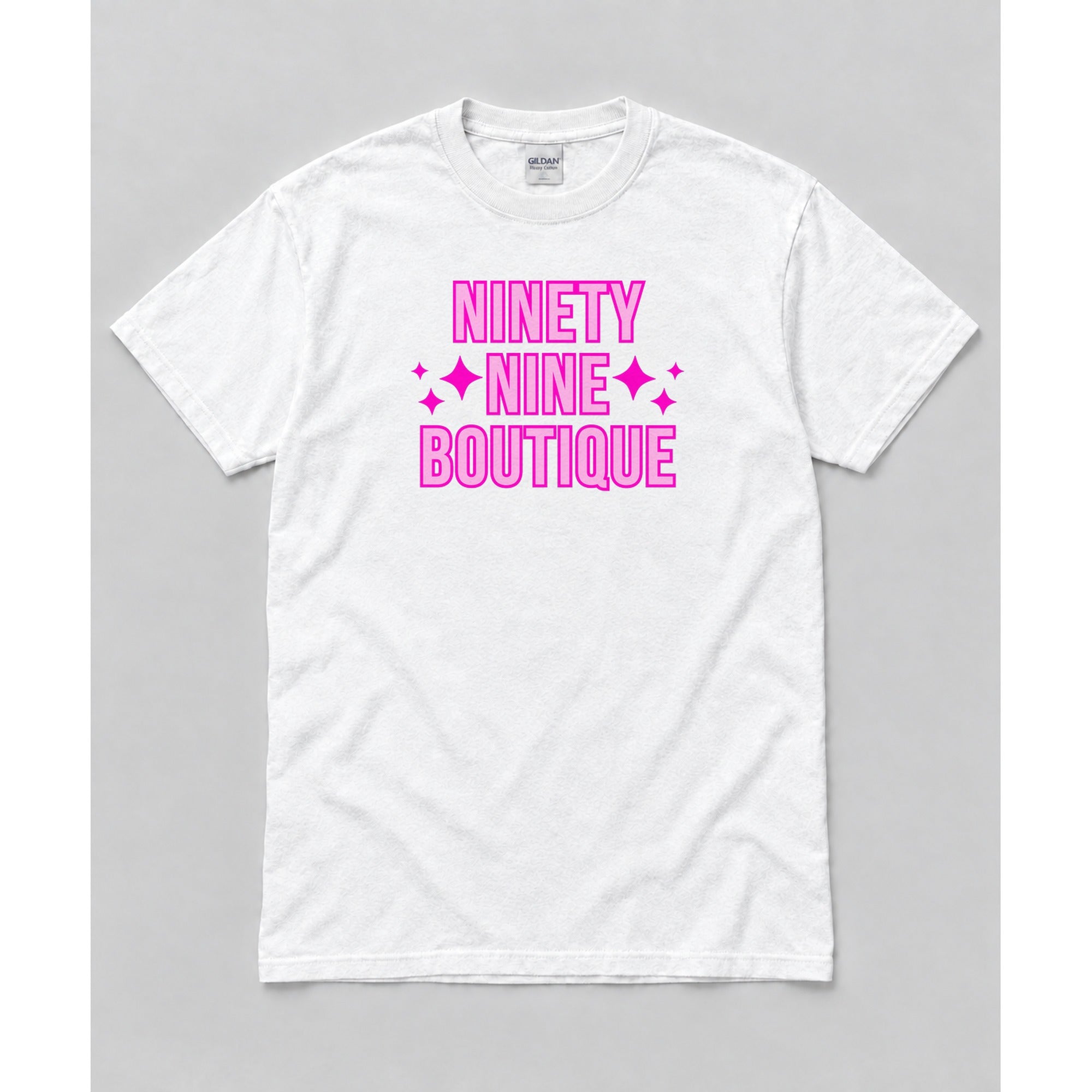 Short Sleeve White mockup