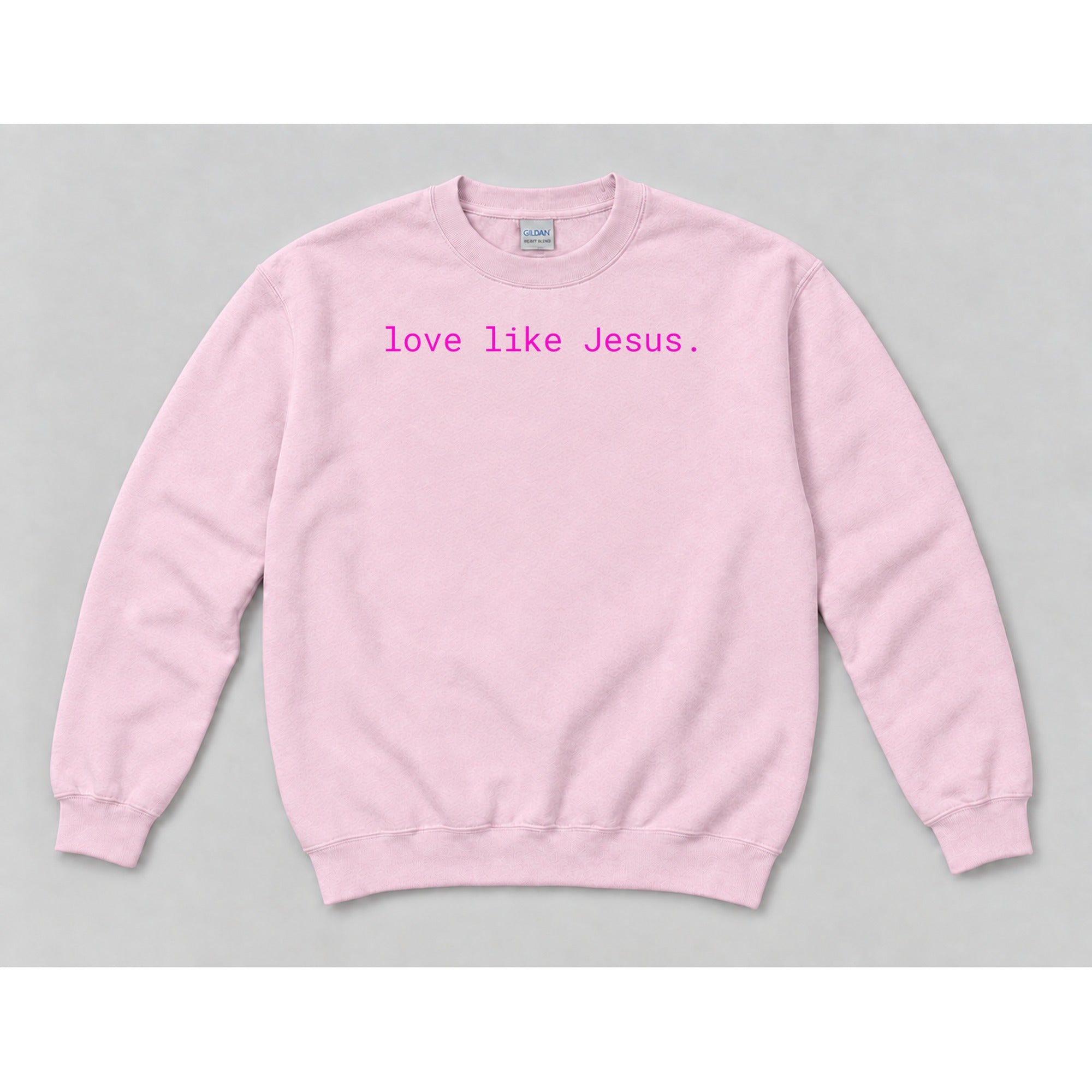 Crewneck Light Pink mockup
