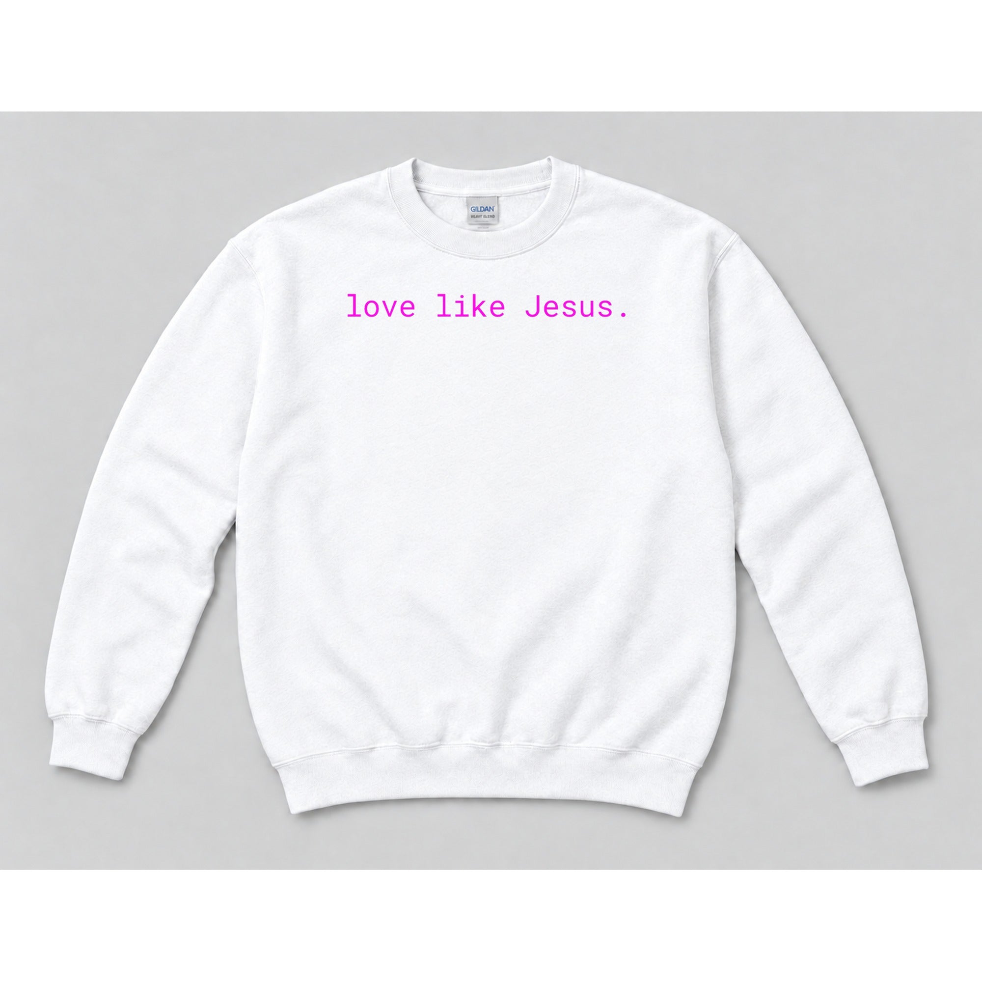 Crewneck White mockup