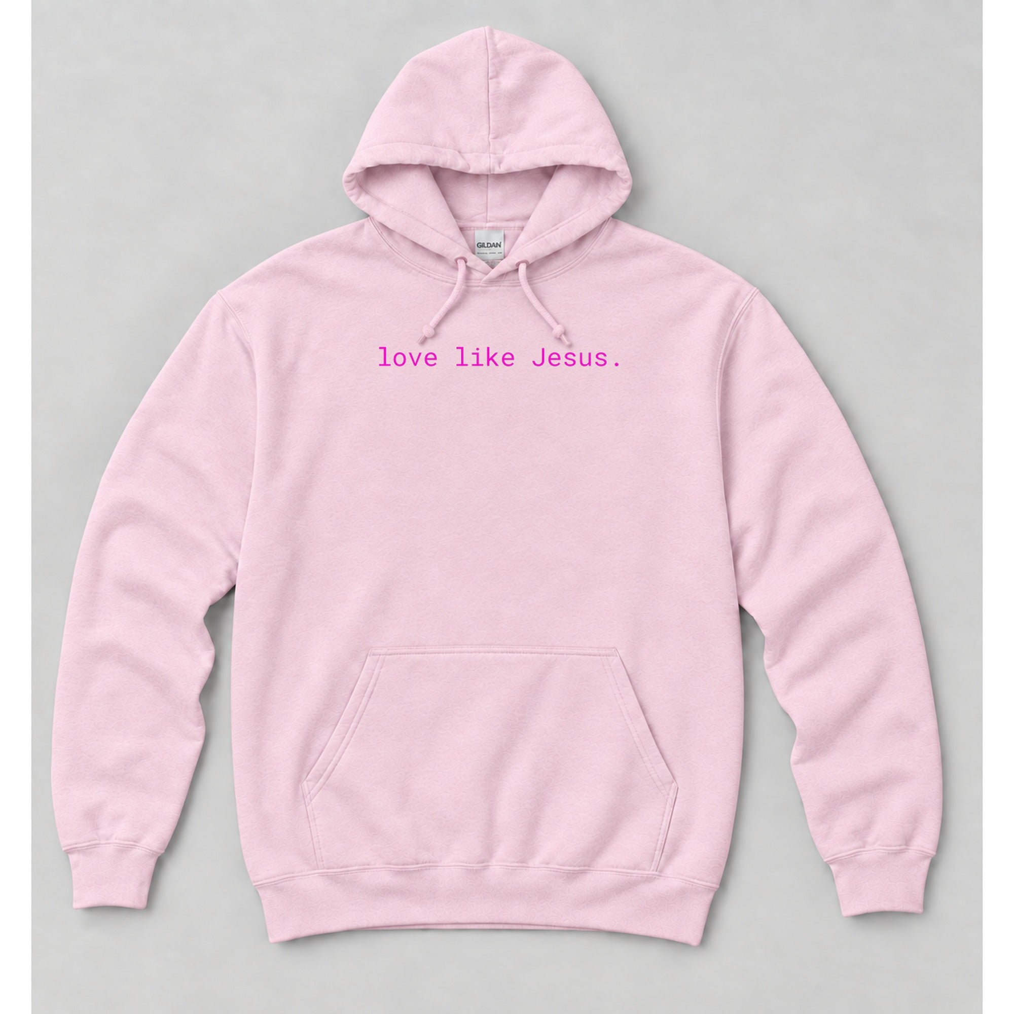 Hoodie Light Pink mockup