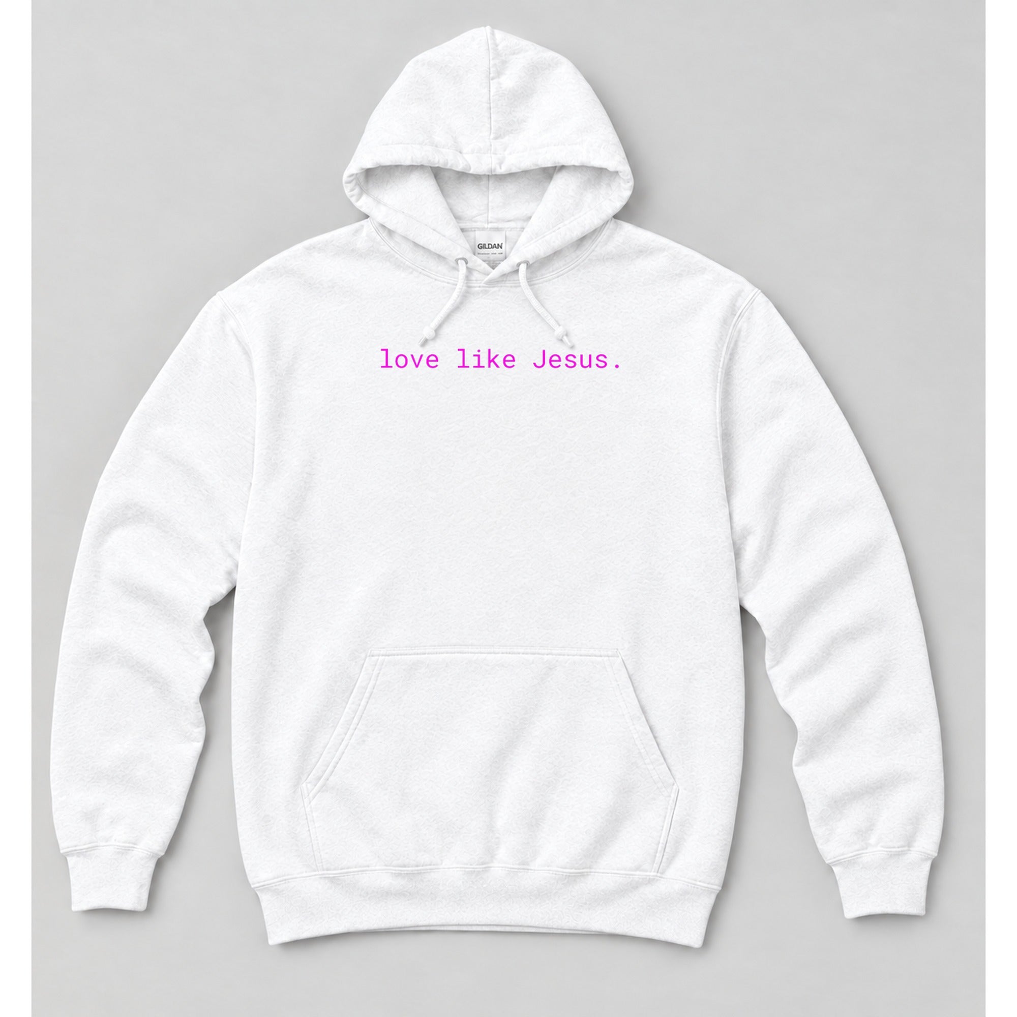 Hoodie White mockup