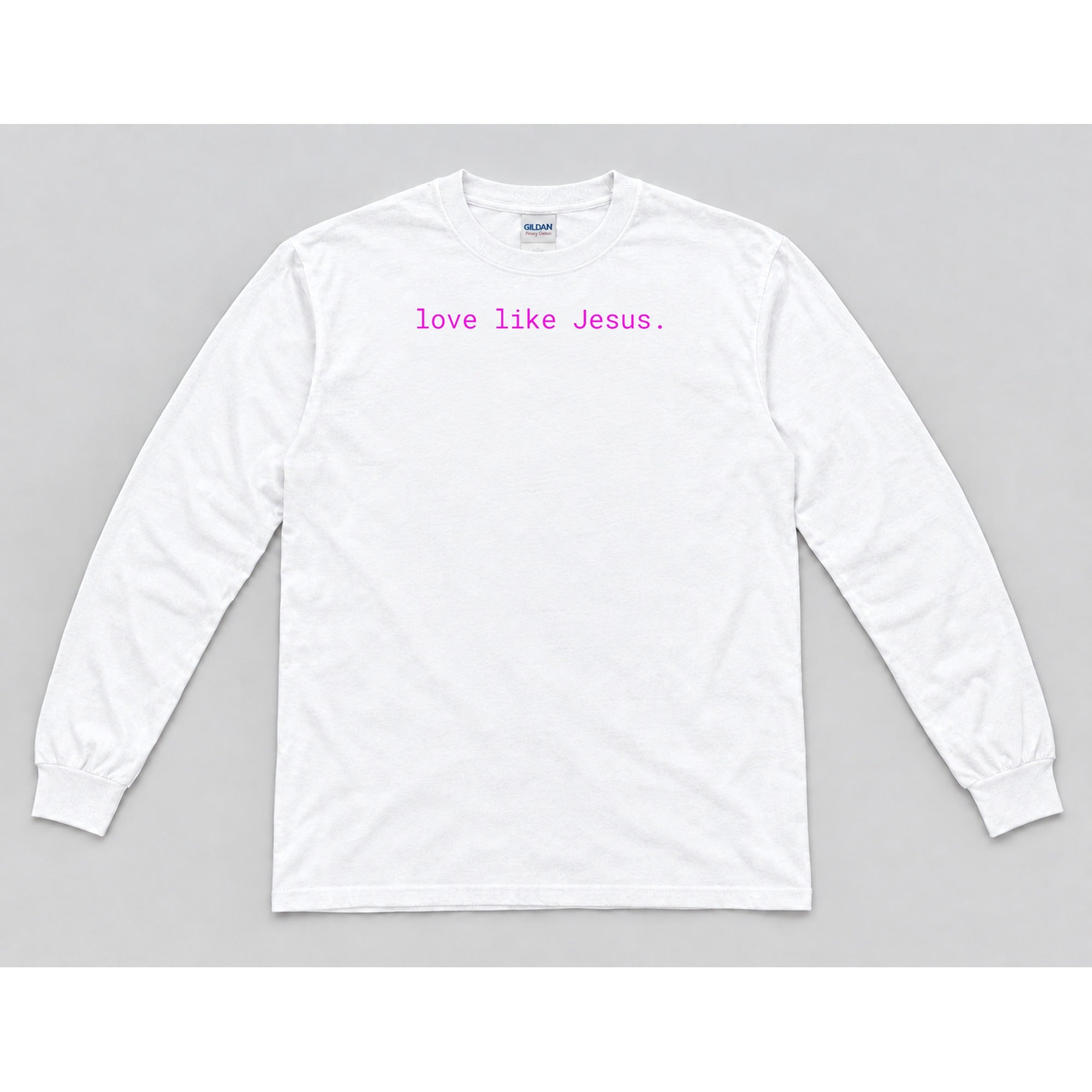 Long Sleeve White mockup