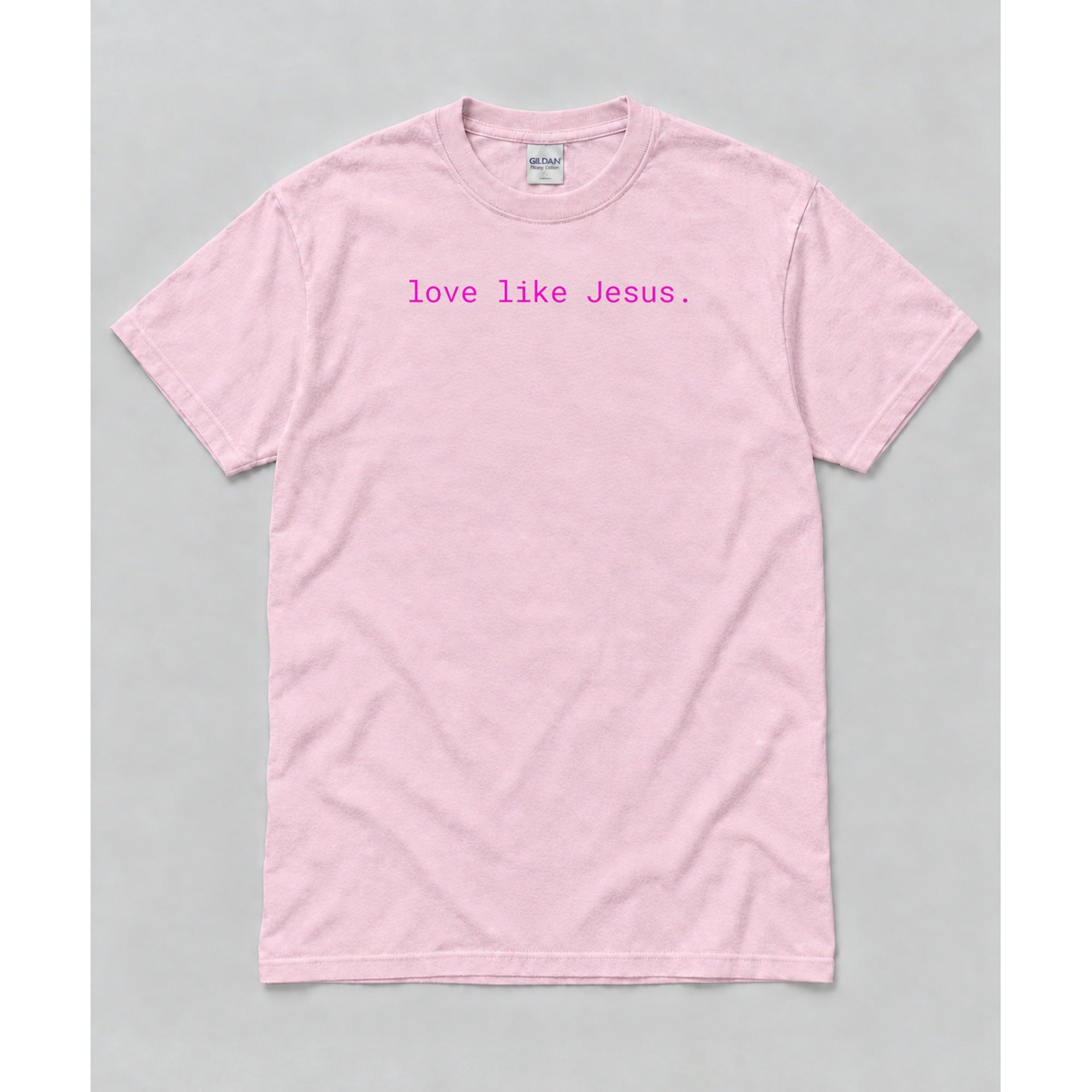 Short Sleeve Light Pink mockup