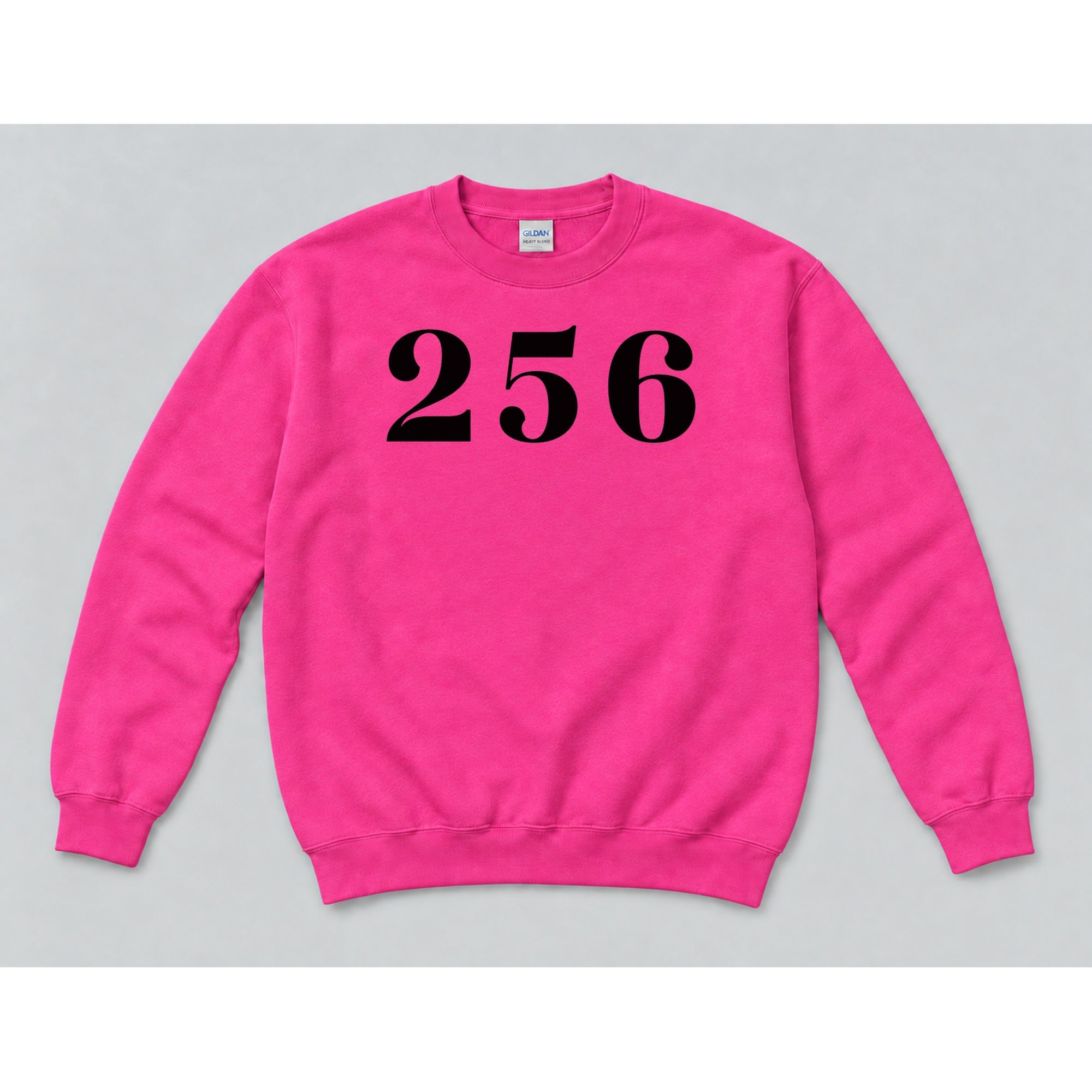 Crewneck Hot Pink mockup