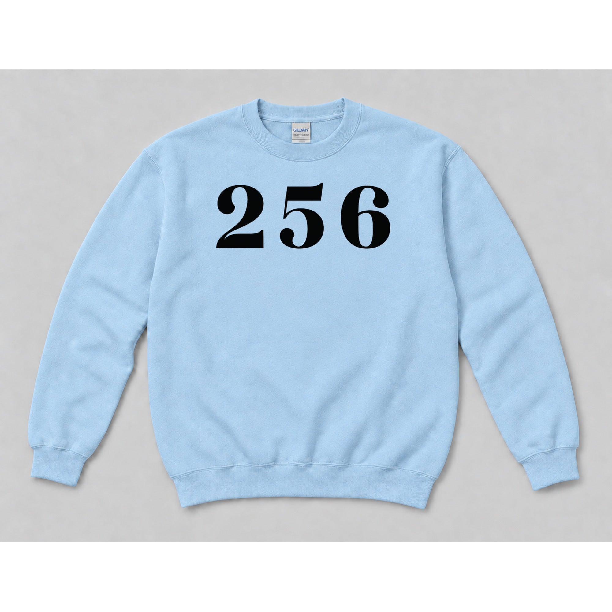 Crewneck Light Blue mockup