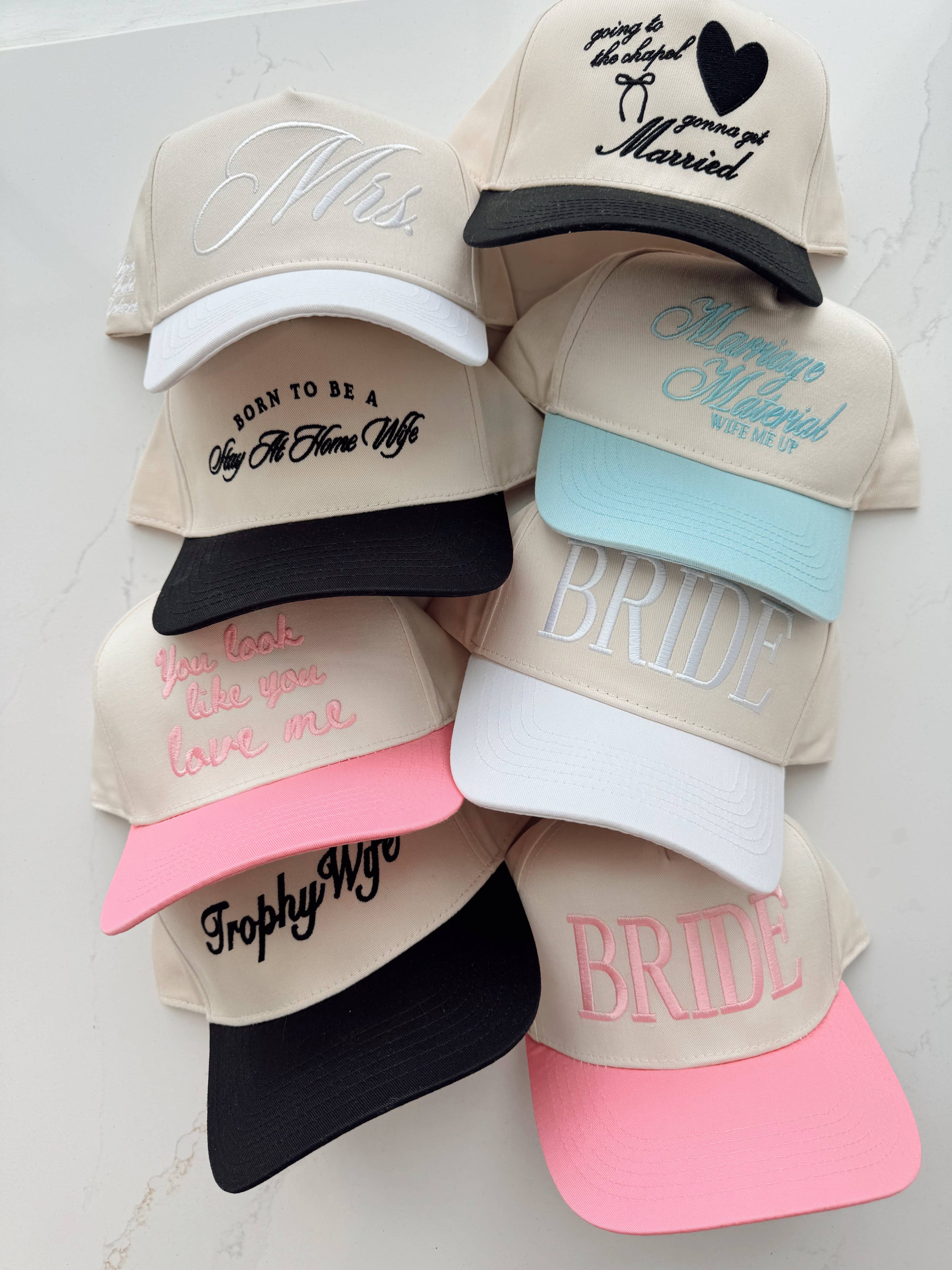 Black Trophy Wife Vintage Trucker Hat