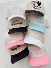 Pink Bride Vintage Trucker Hat