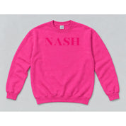 Crewneck Hot Pink mockup