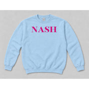 Crewneck Light Blue mockup