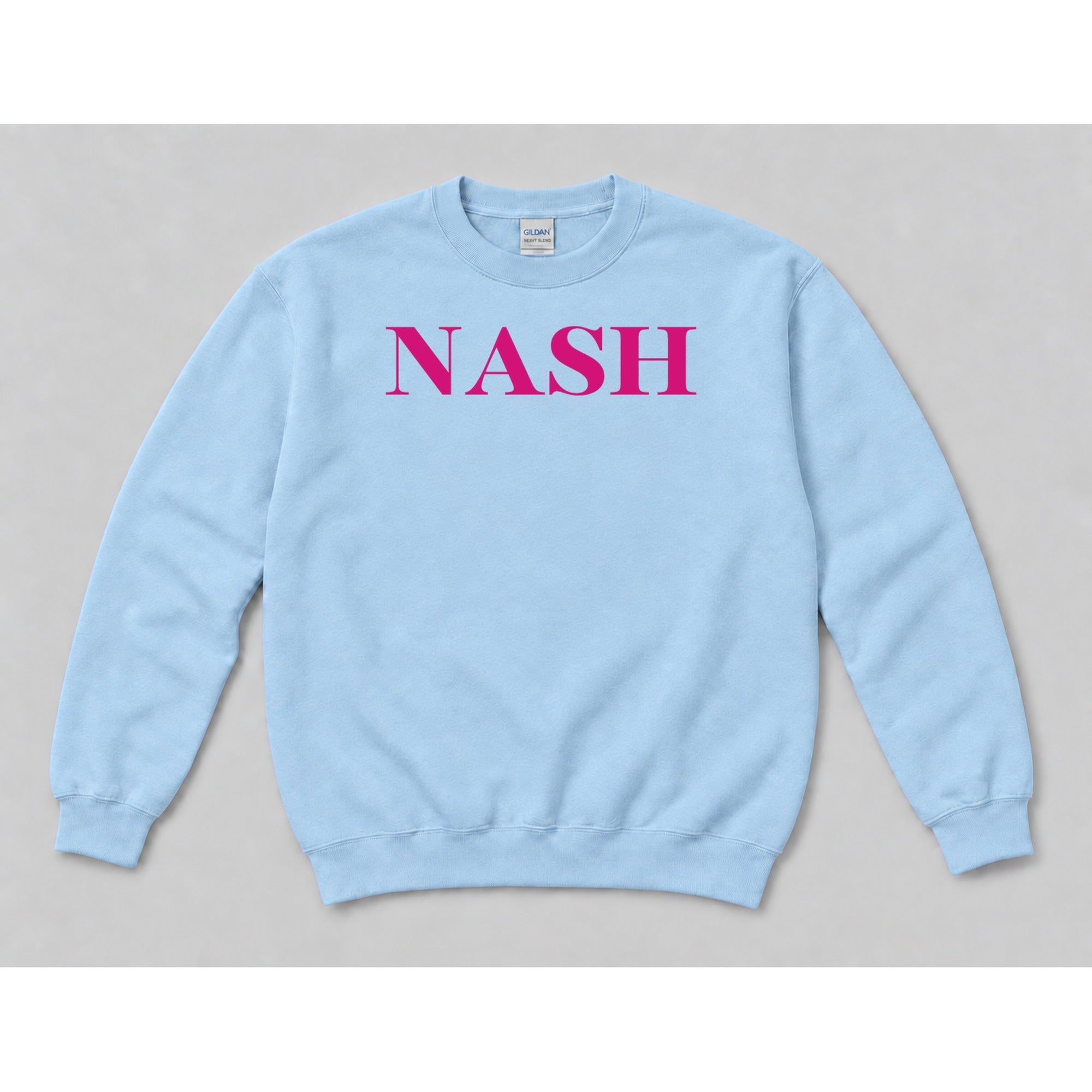 Crewneck Light Blue mockup