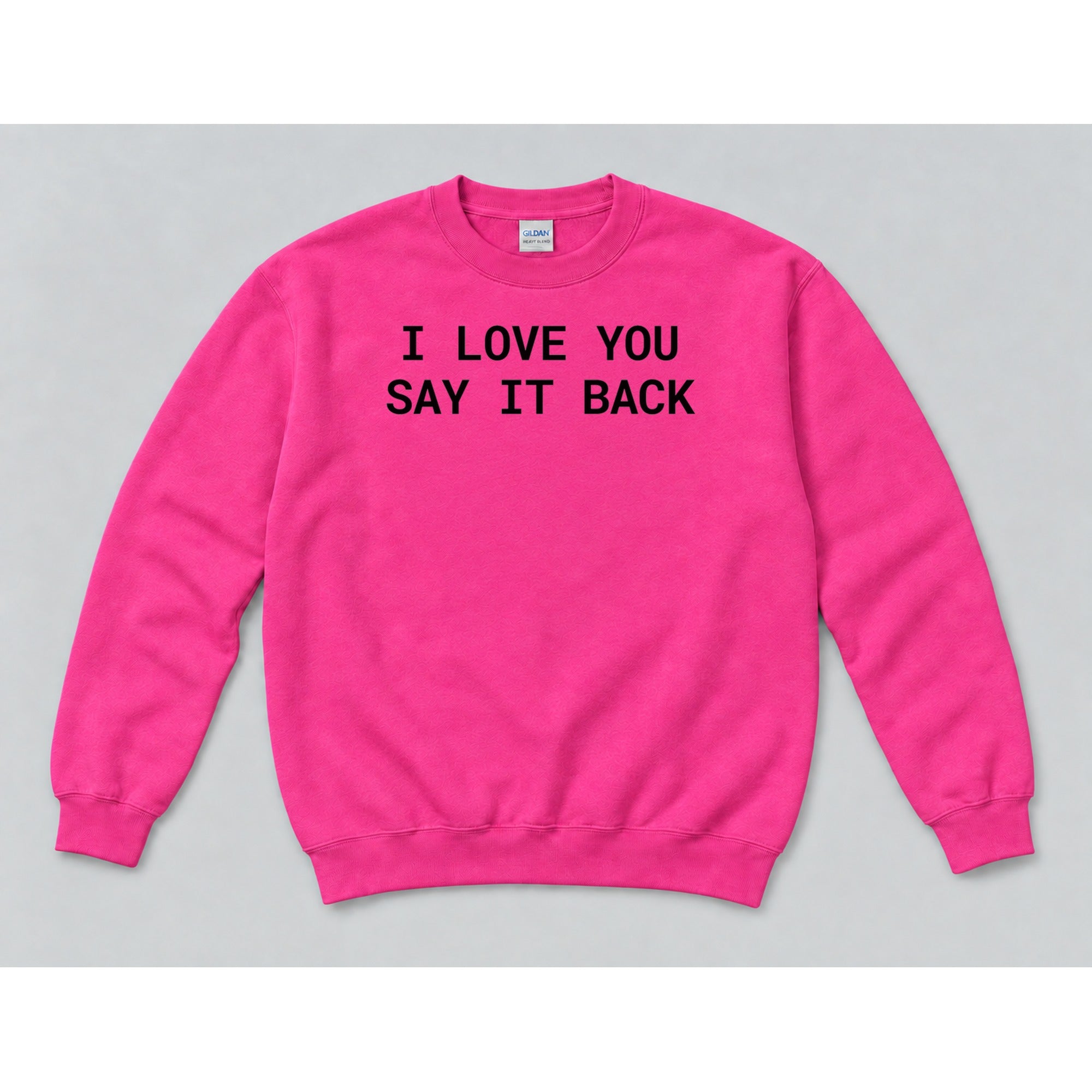 Crewneck Hot Pink mockup