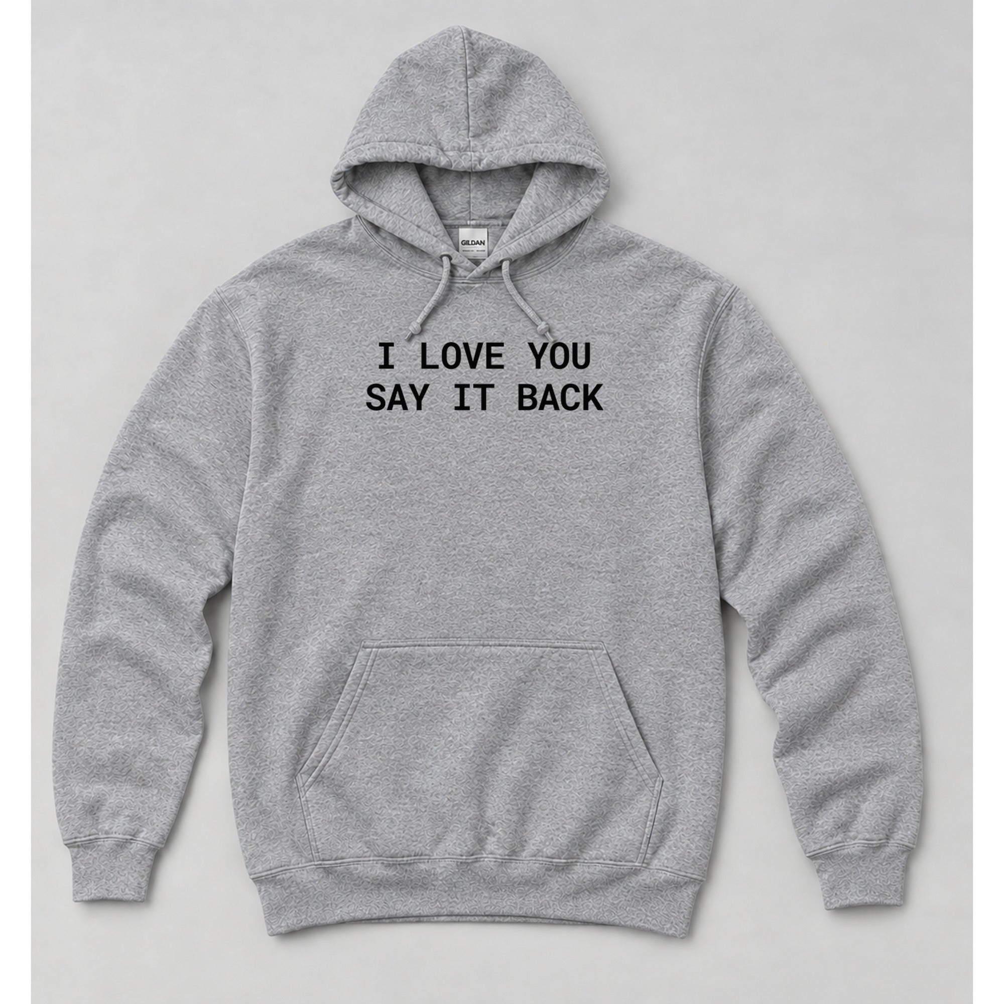 Hoodie Sport Grey mockup