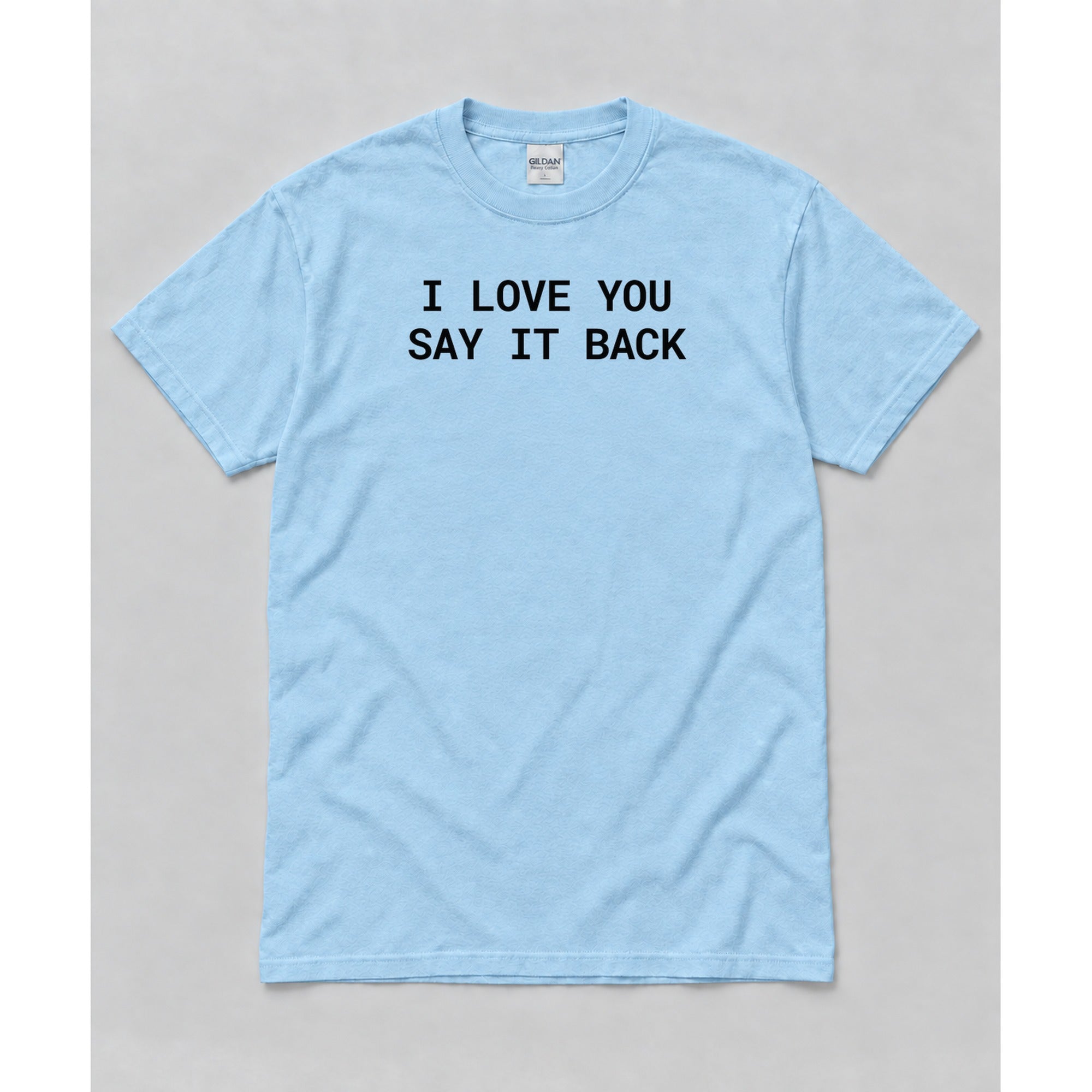Short Sleeve Light Blue mockup