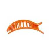 Flat Round Hair Clip | Medium | University of Tennessee showing rounded oval shape