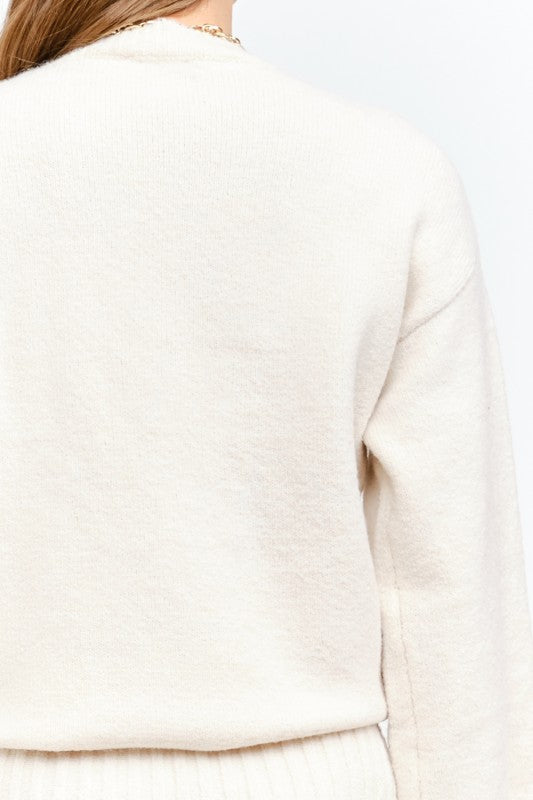 Beau Ivory Sweater