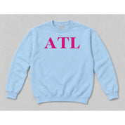 Crewneck Light Blue mockup