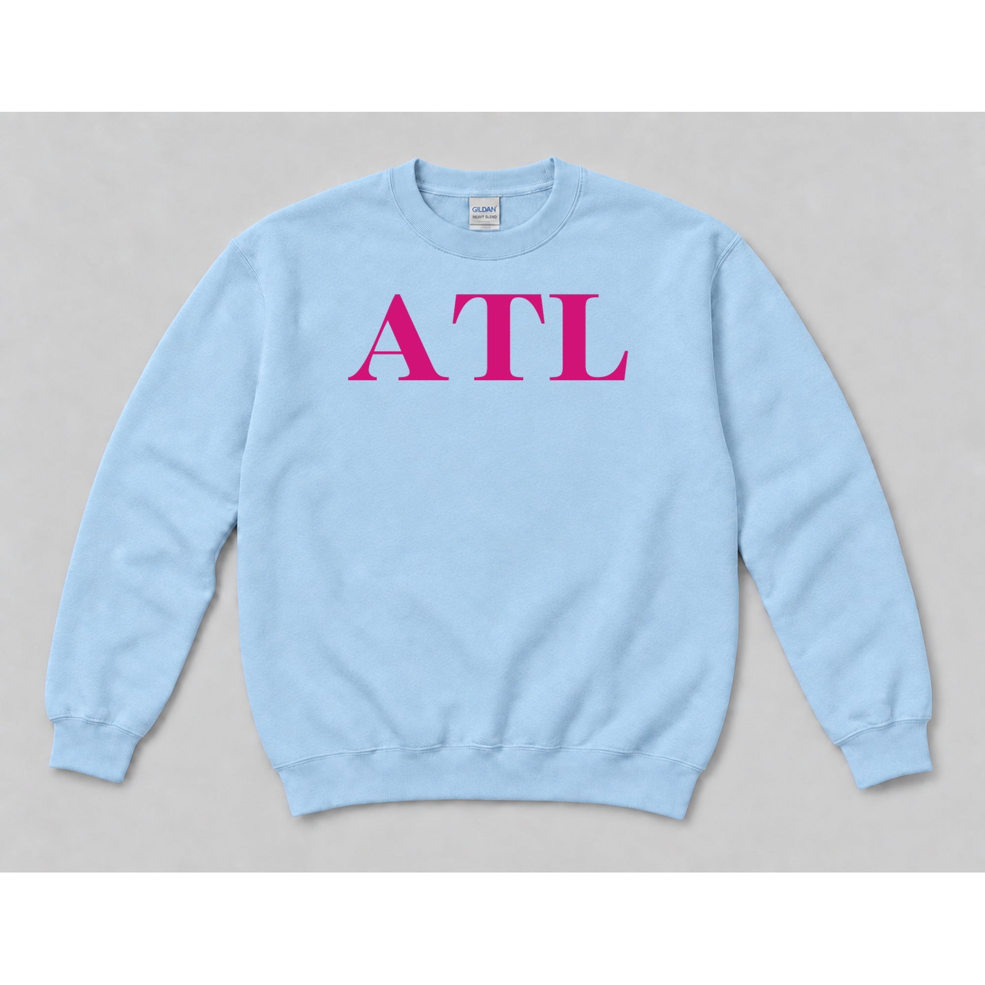 Crewneck Light Blue mockup