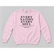 Crewneck Light Pink mockup