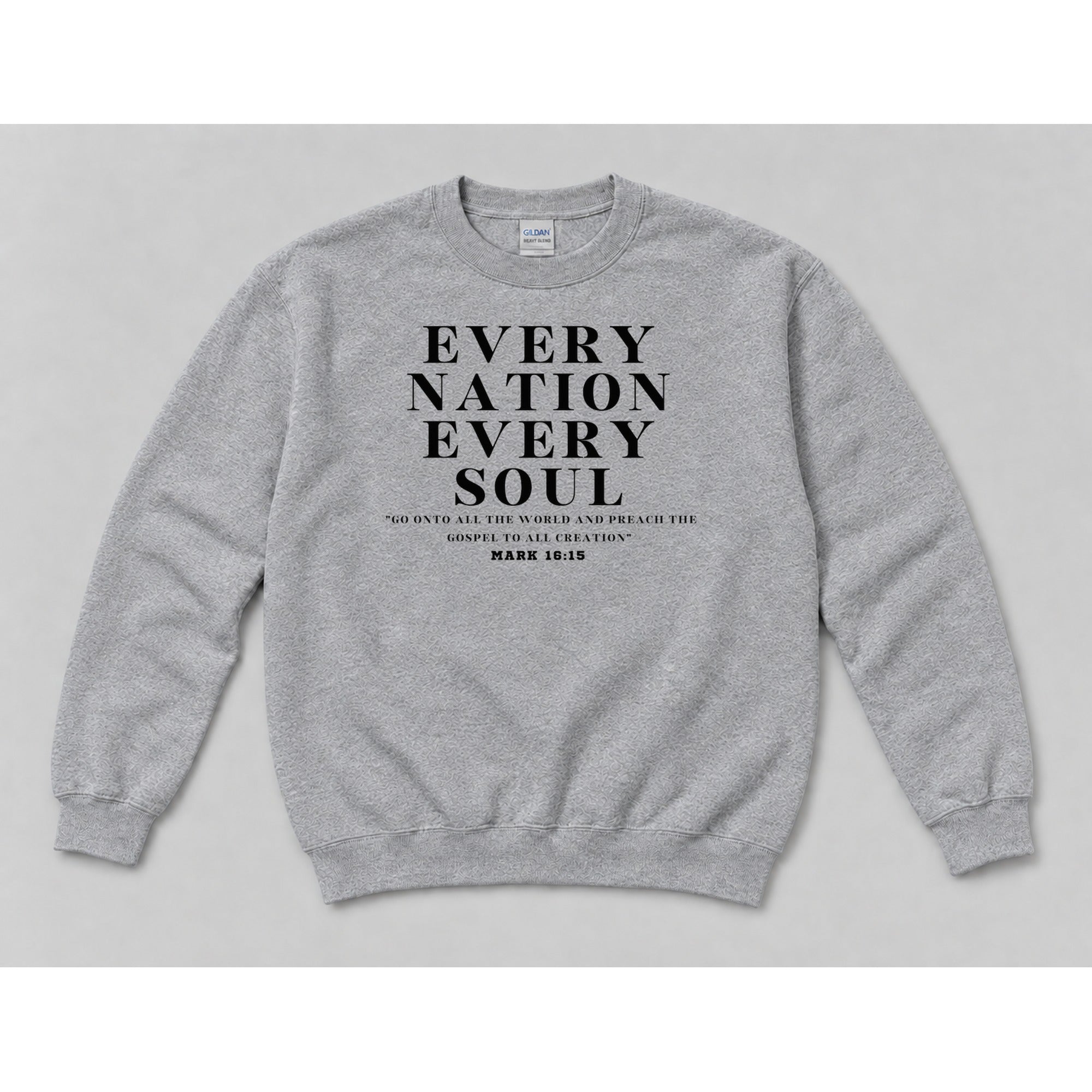 Crewneck Sport Grey mockup