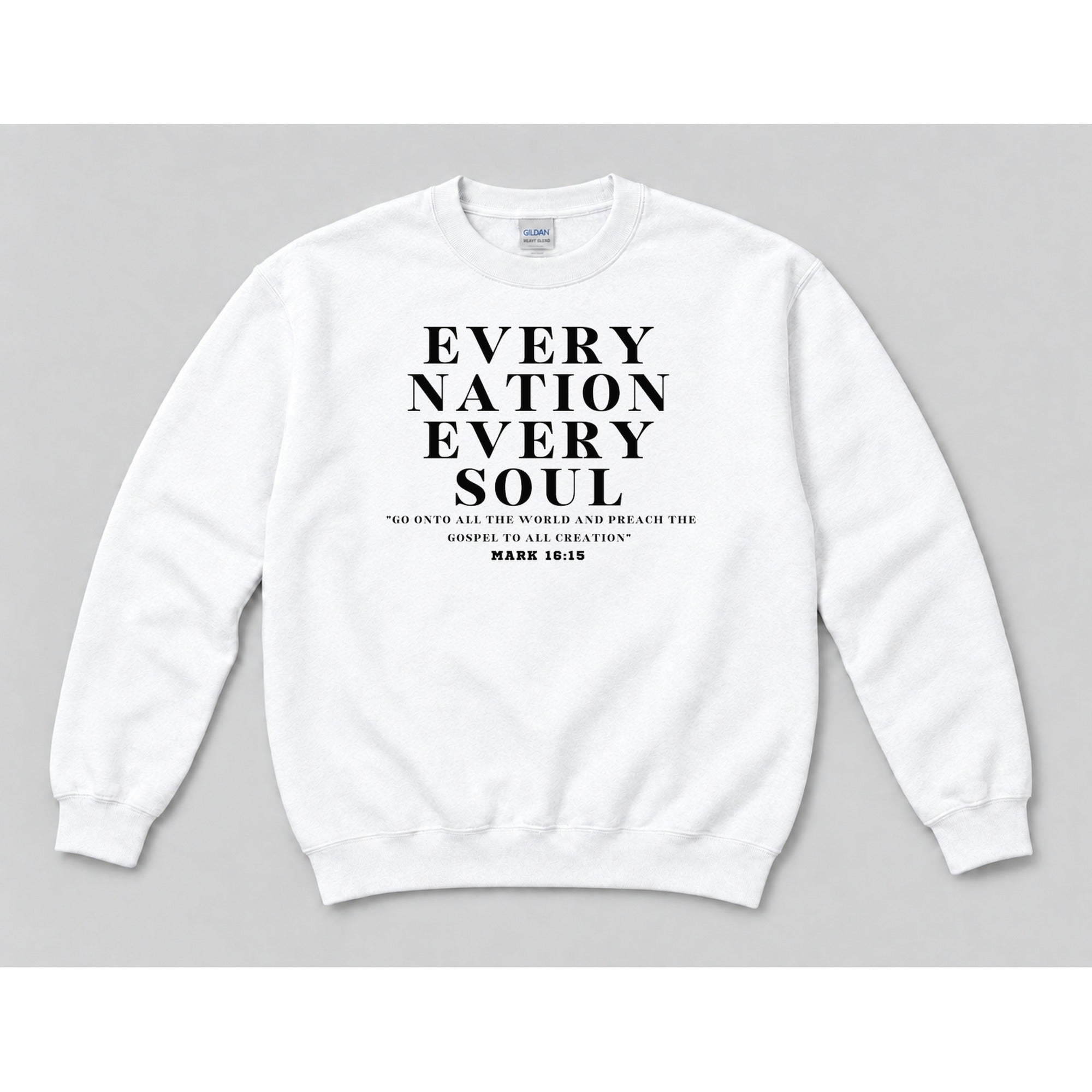 Crewneck White mockup