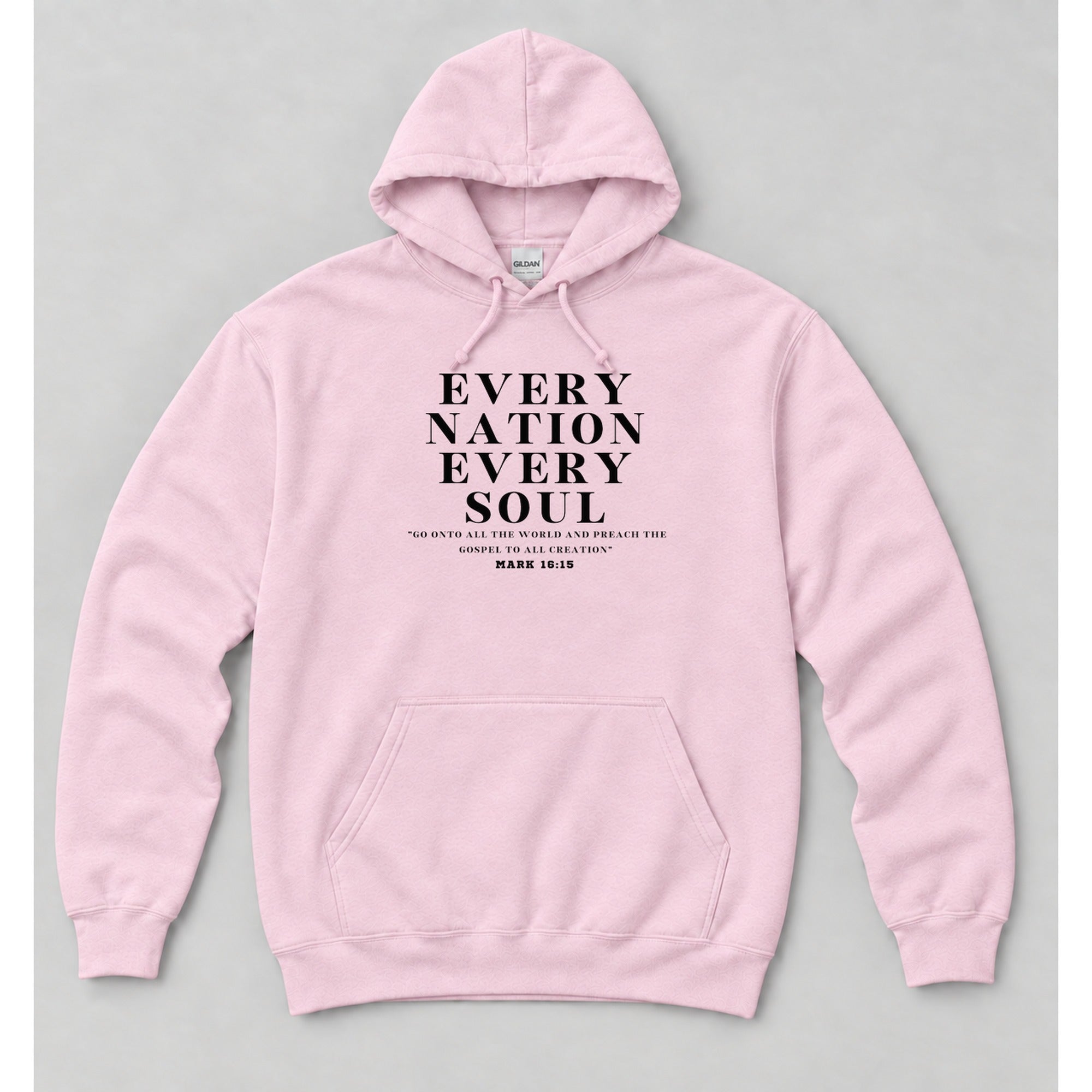 Hoodie Light Pink mockup