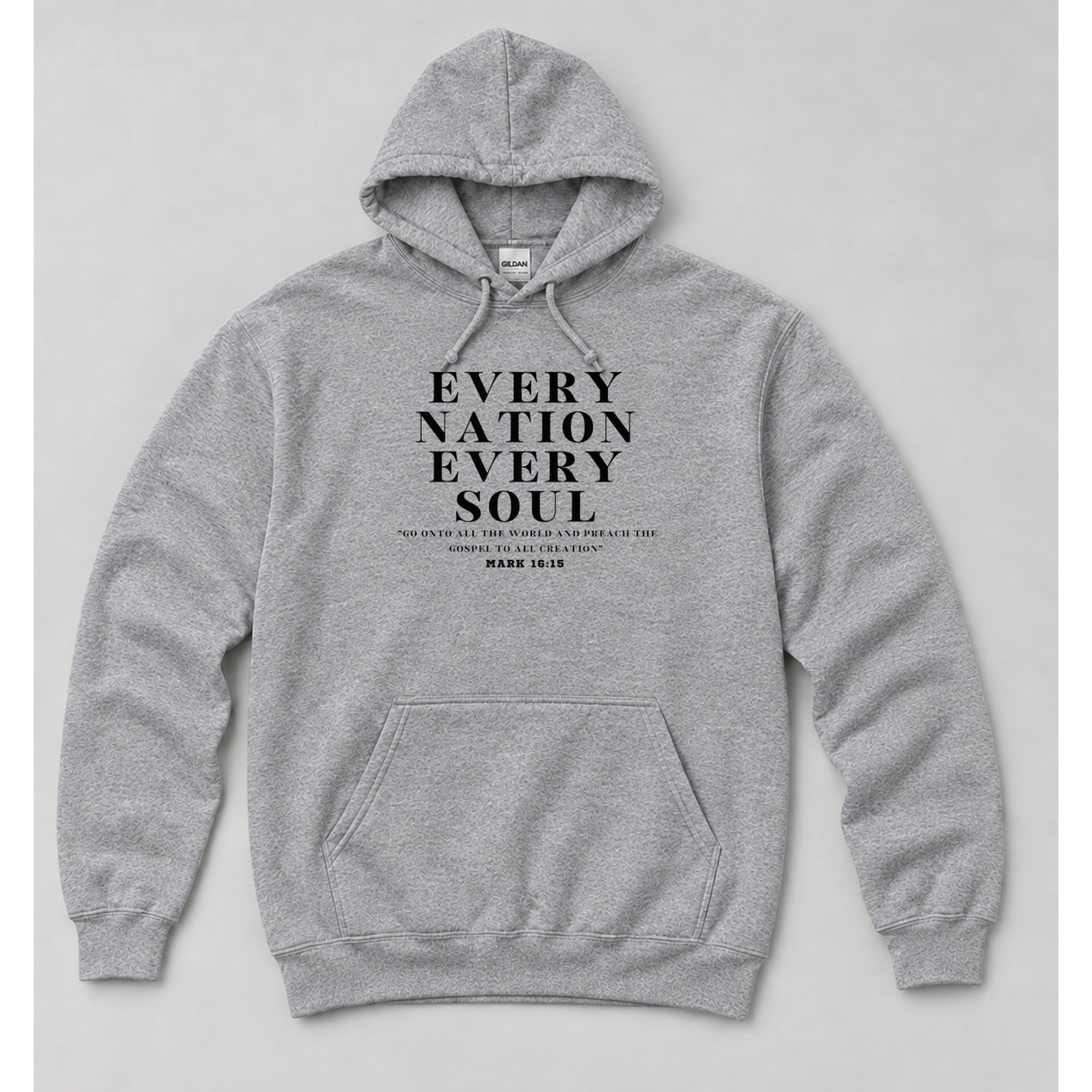 Hoodie Sport Grey mockup