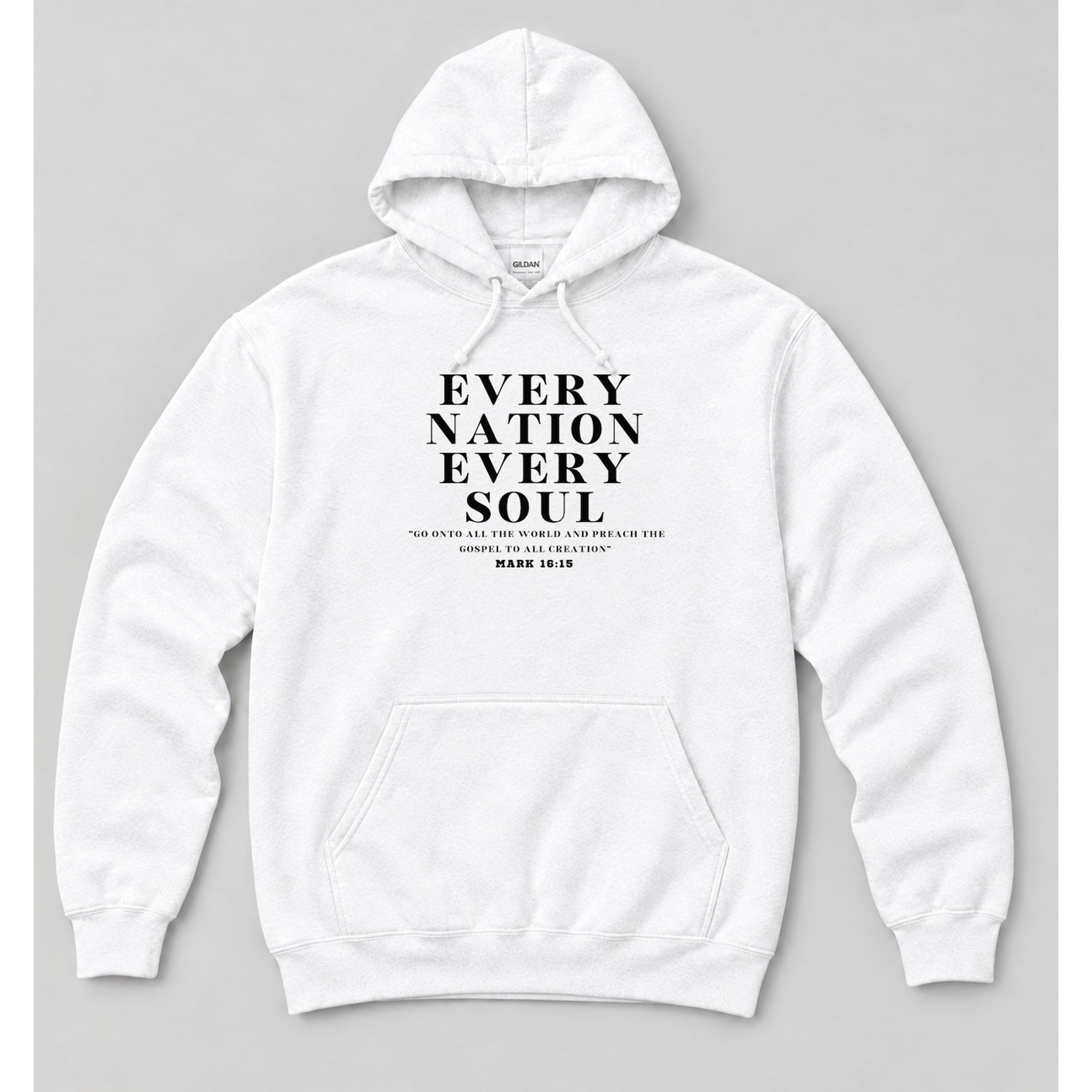 Hoodie White mockup