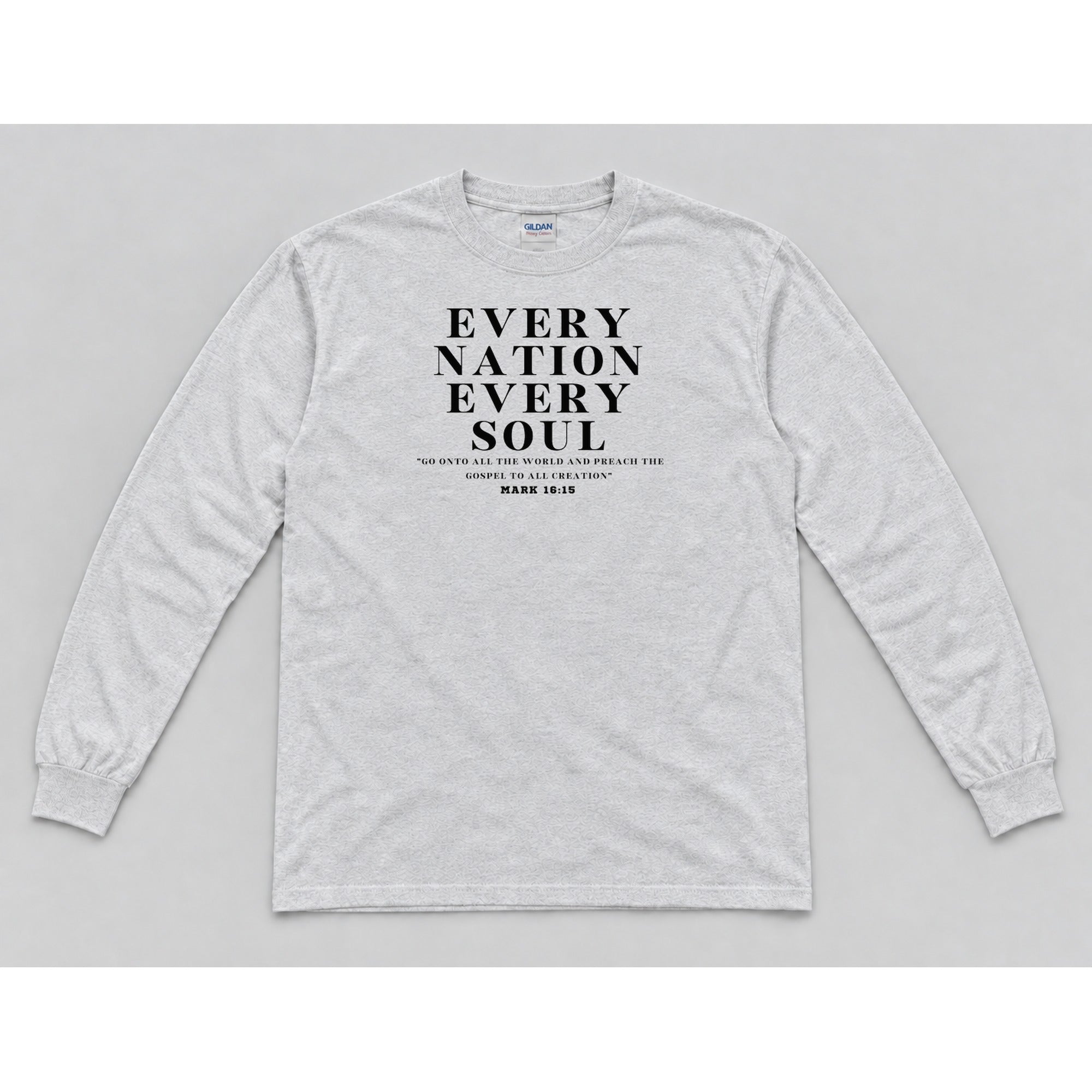 Long Sleeve Ash mockup
