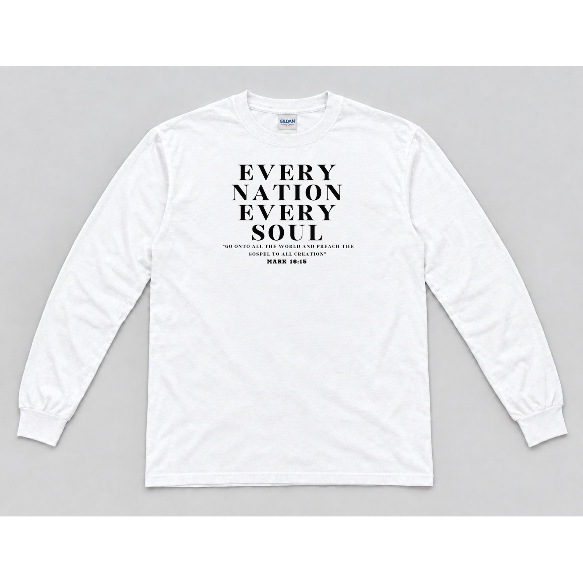 Long Sleeve White mockup