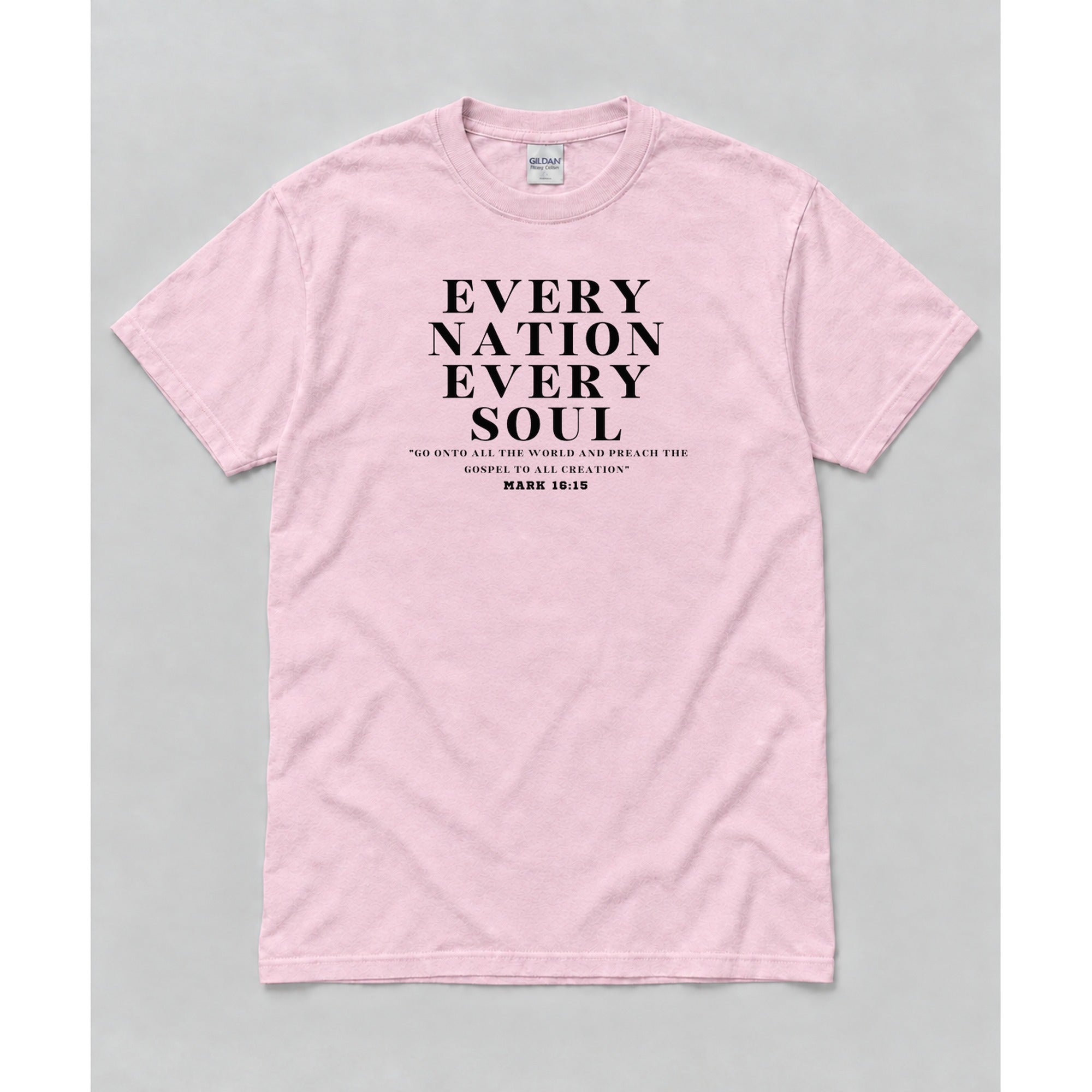 Short Sleeve Light Pink mockup