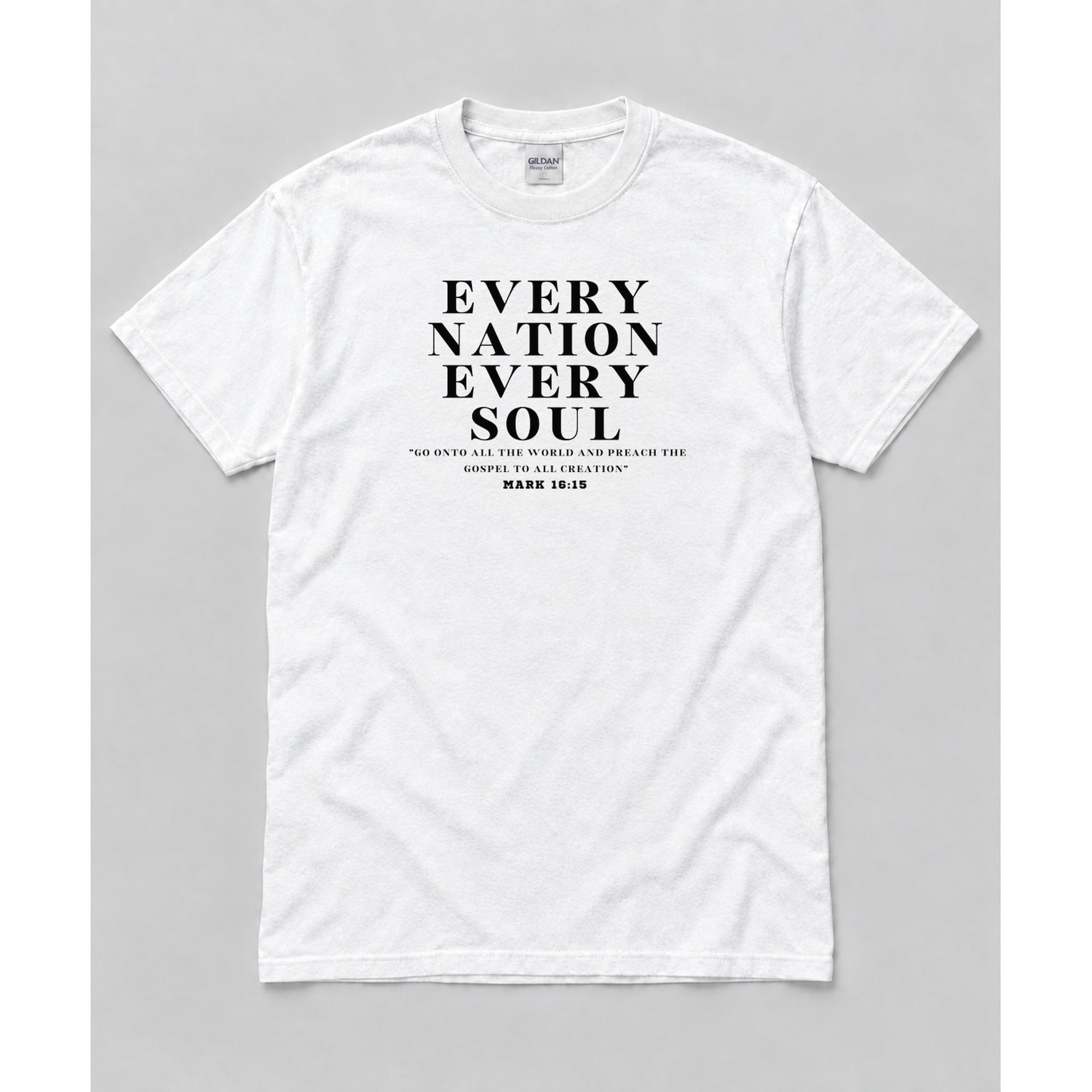 Short Sleeve White mockup