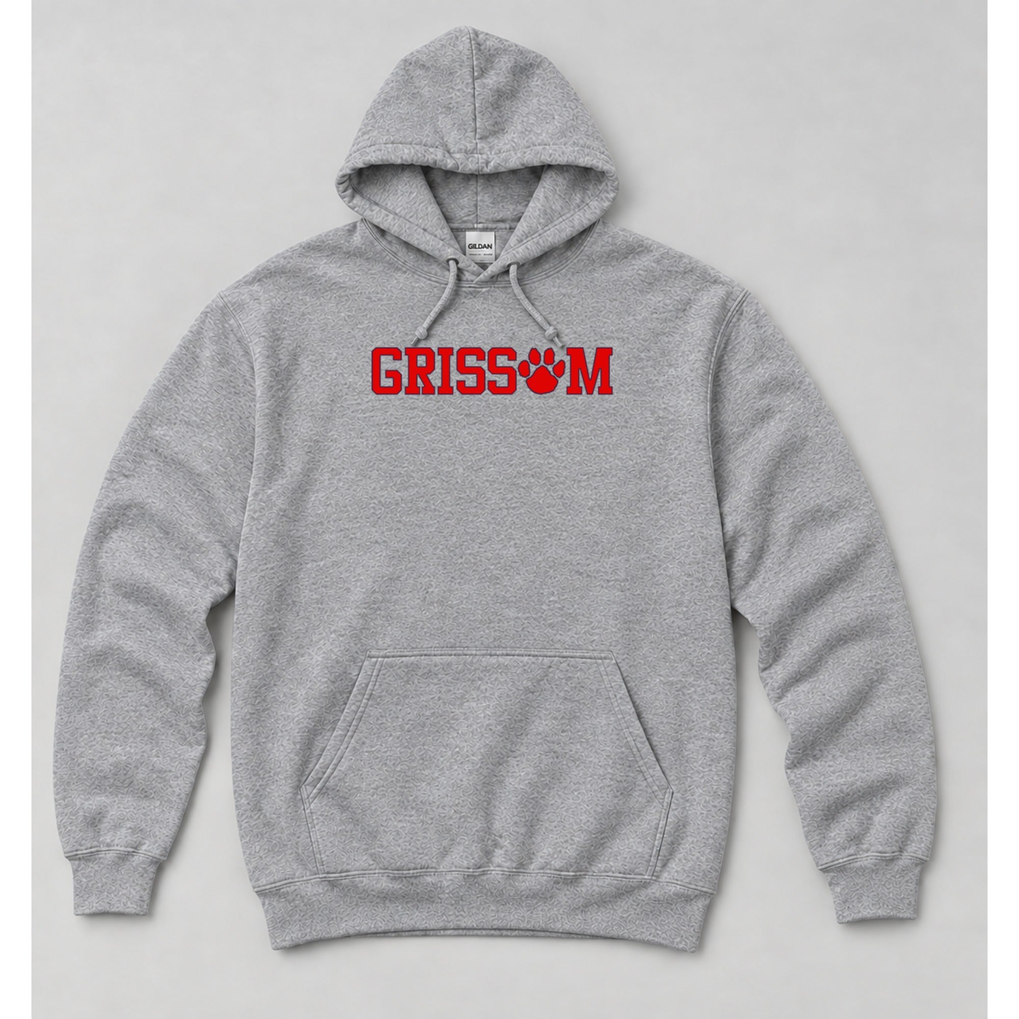 Hoodie Sport Grey mockup