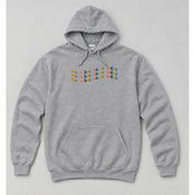 Hoodie Sport Grey mockup