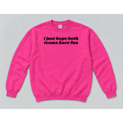Crewneck Hot Pink mockup