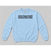 Crewneck Light Blue mockup