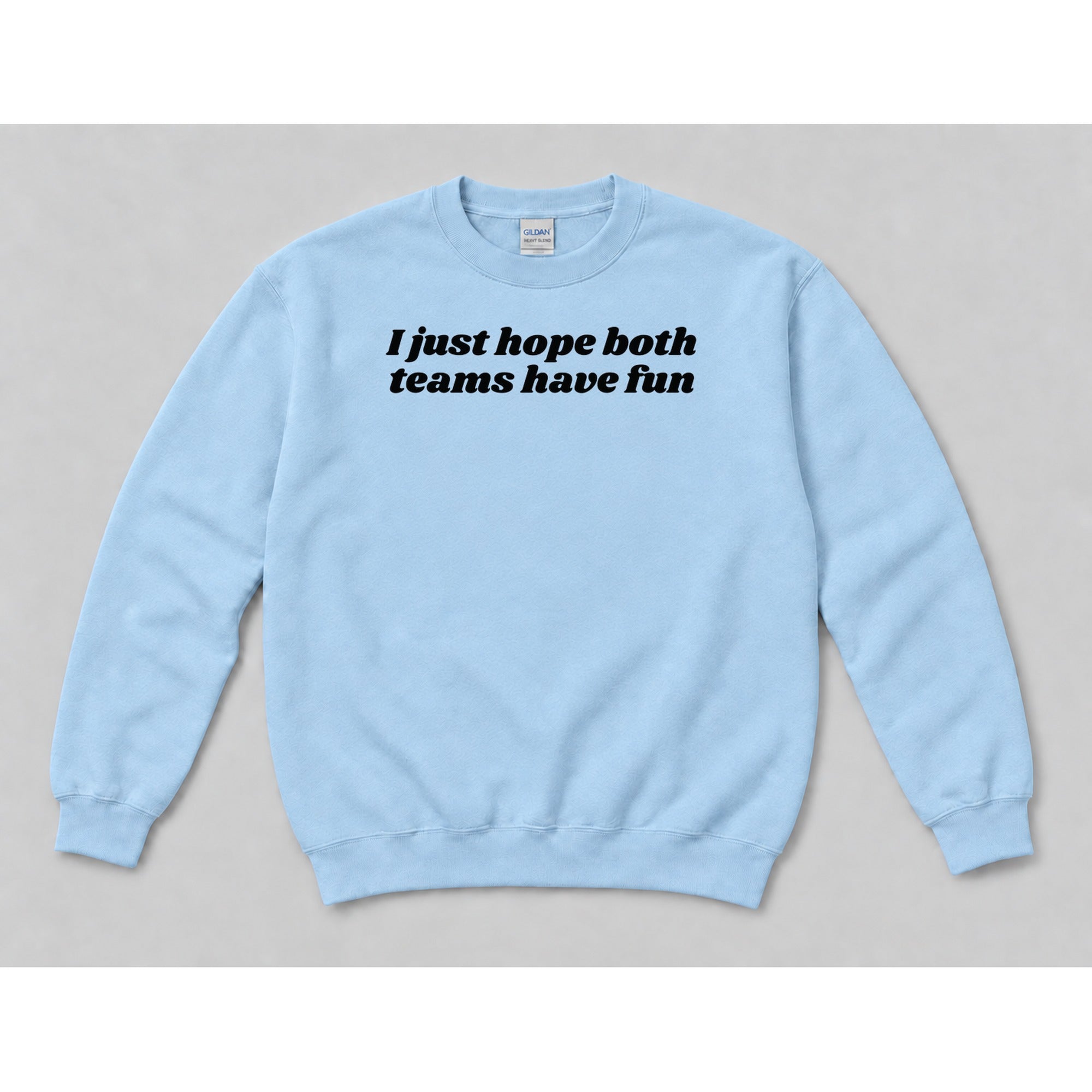 Crewneck Light Blue mockup