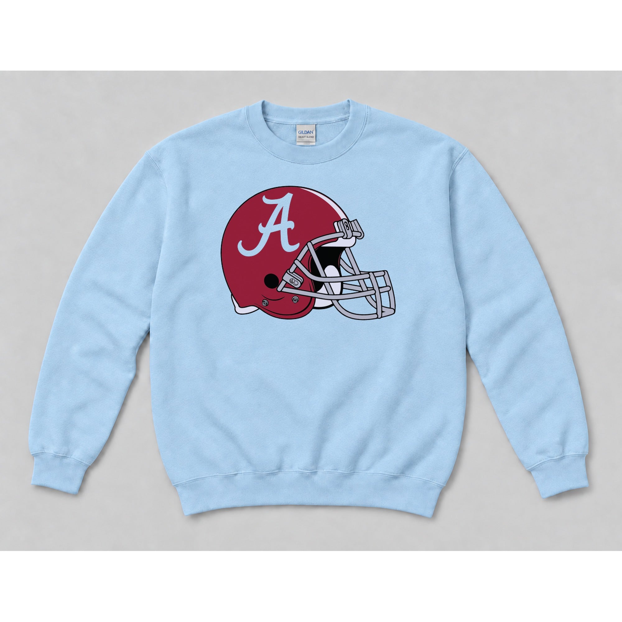 Crewneck Light Blue mockup