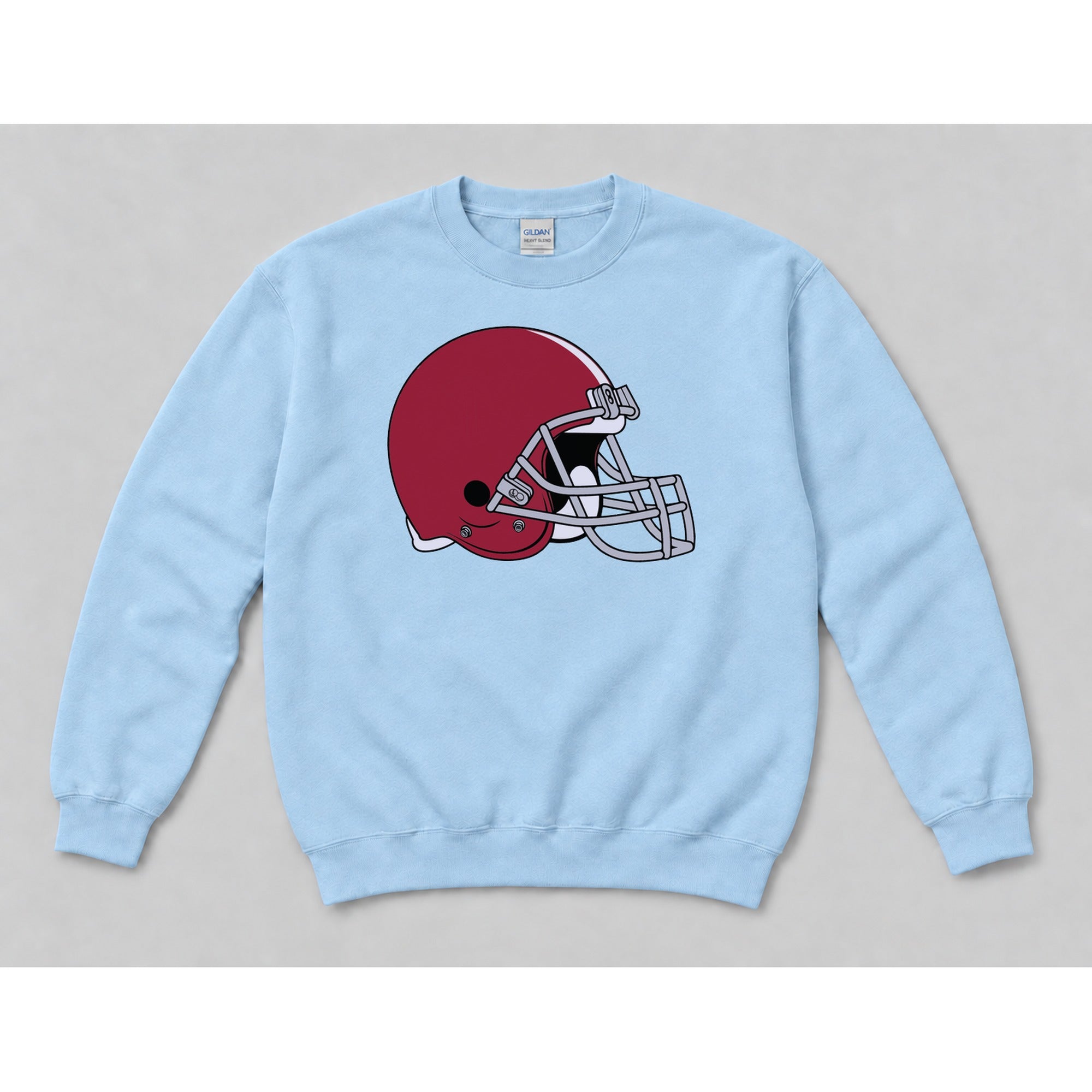 Crewneck Light Blue mockup