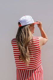 Patchwork & Light Blue Motherhood Trucker Hats