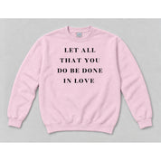 Crewneck Light Pink mockup