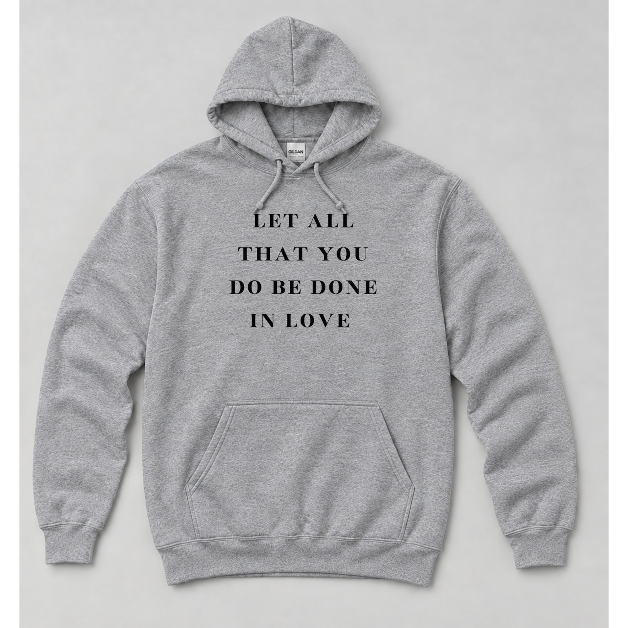 Hoodie Sport Grey mockup