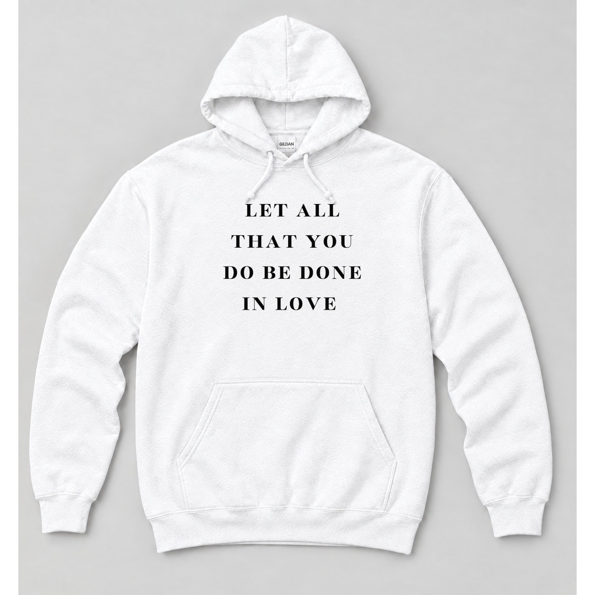 Hoodie White mockup