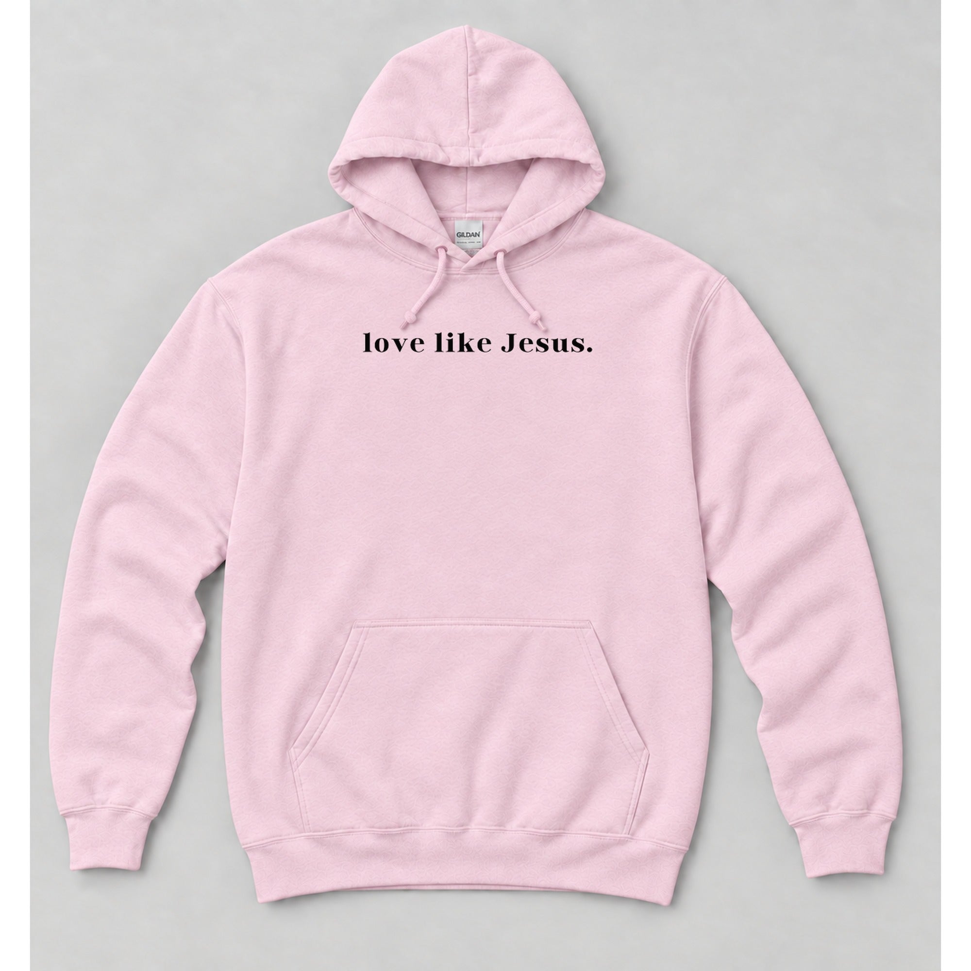 Hoodie Light Pink mockup