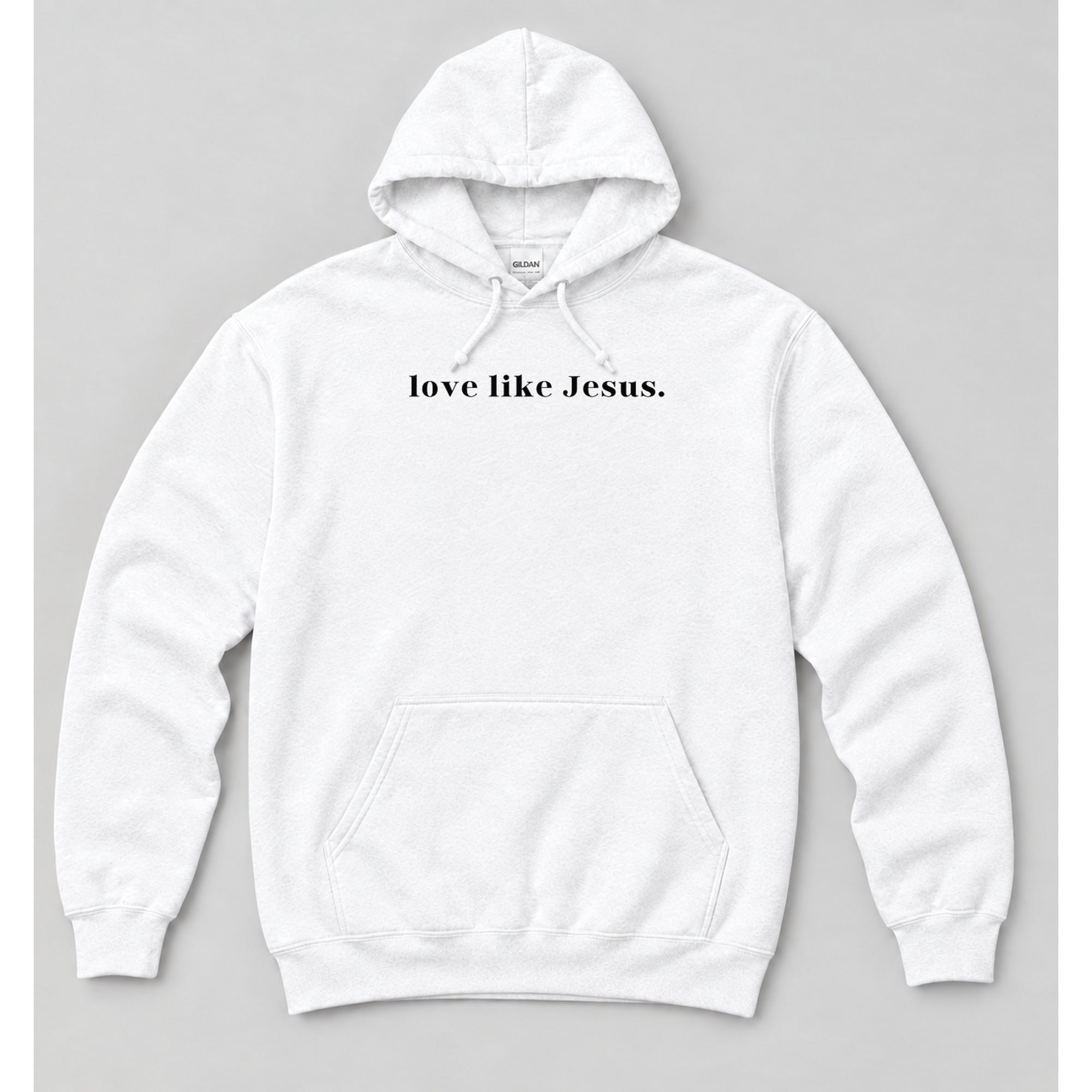 Hoodie White mockup