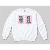 Crewneck White mockup