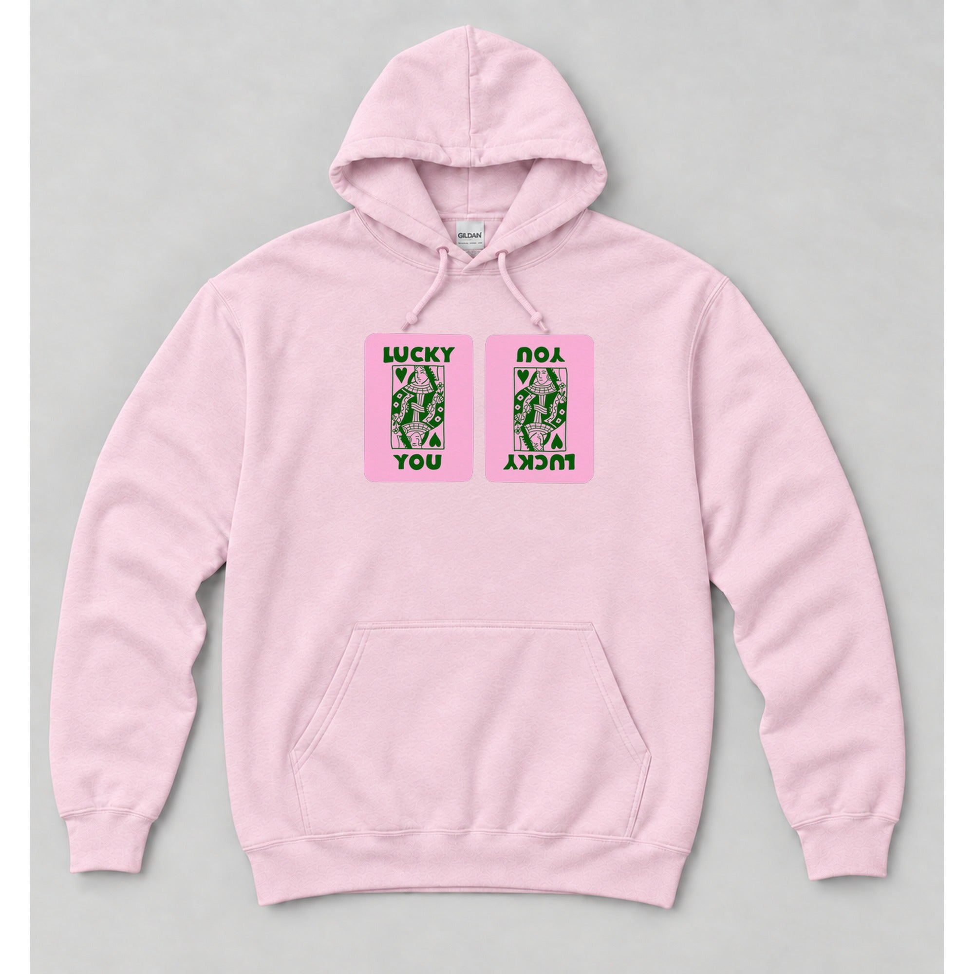 Hoodie Light Pink mockup