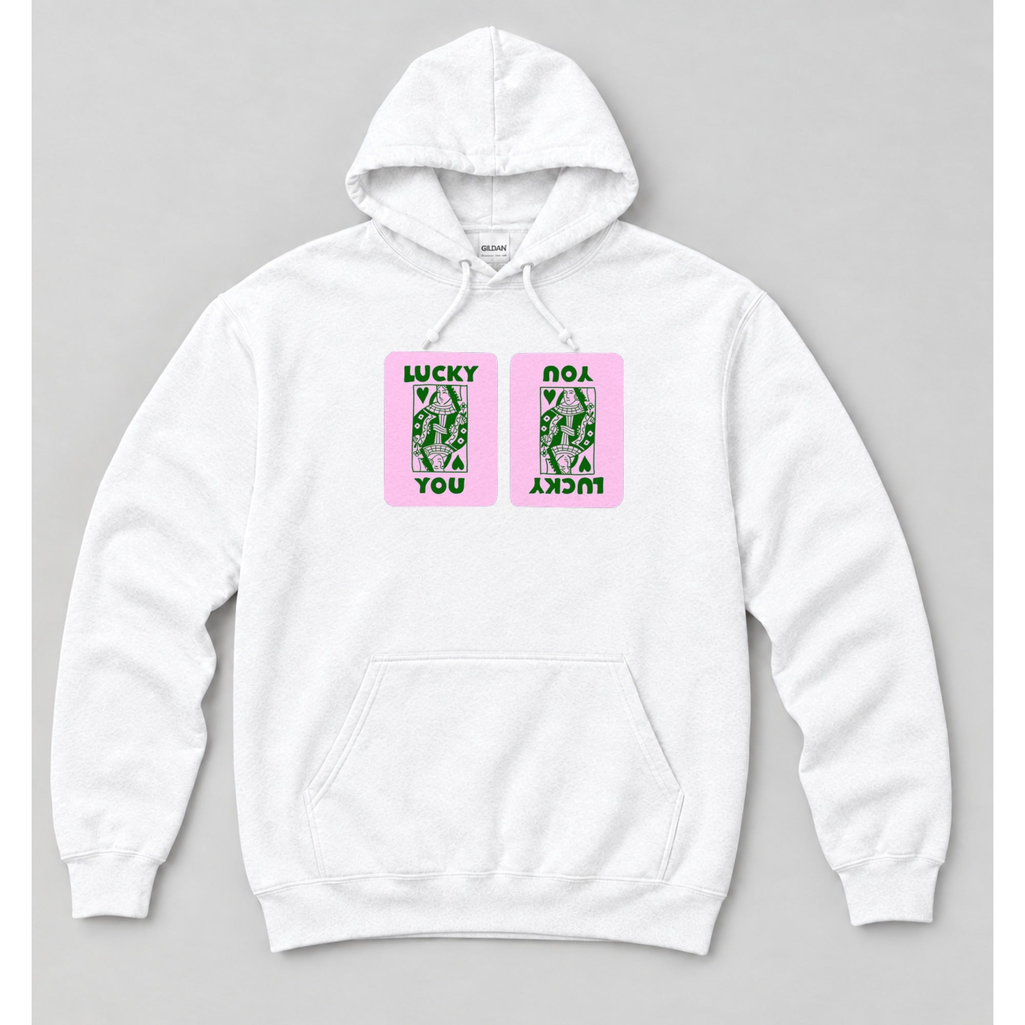 Hoodie White mockup