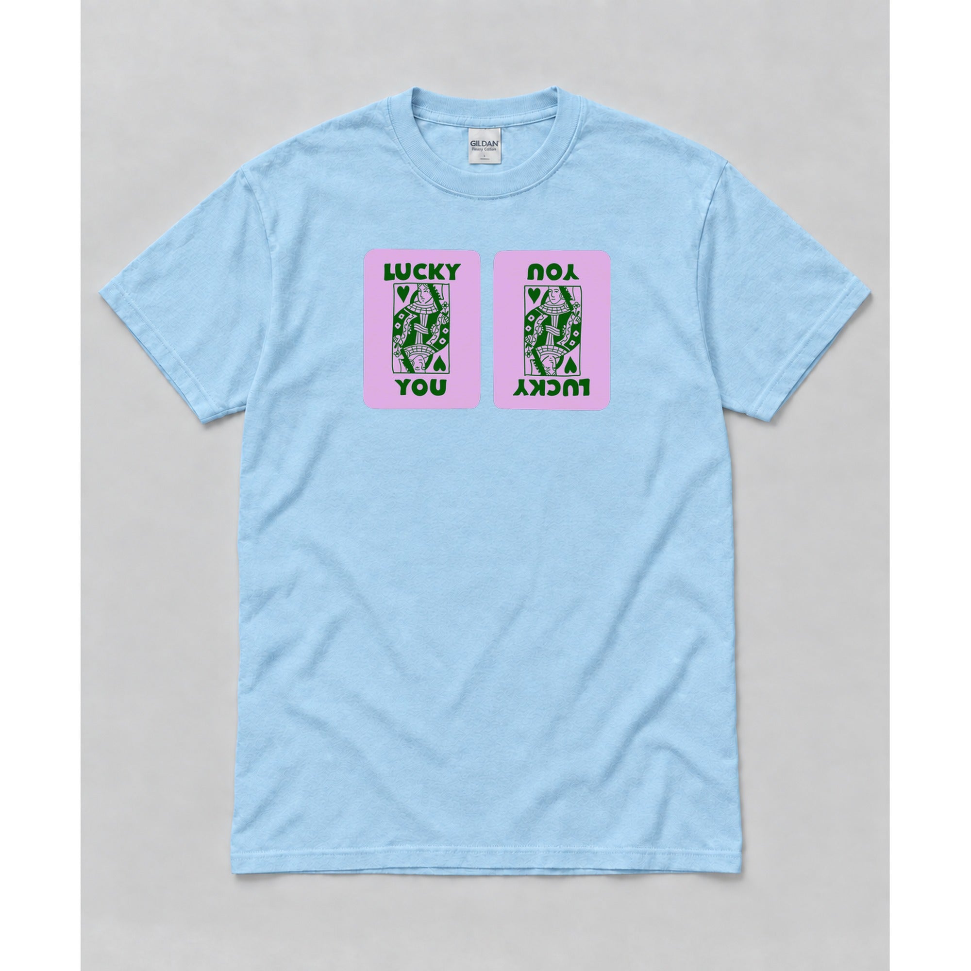 Short Sleeve Light Blue mockup