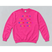 Crewneck Hot Pink mockup